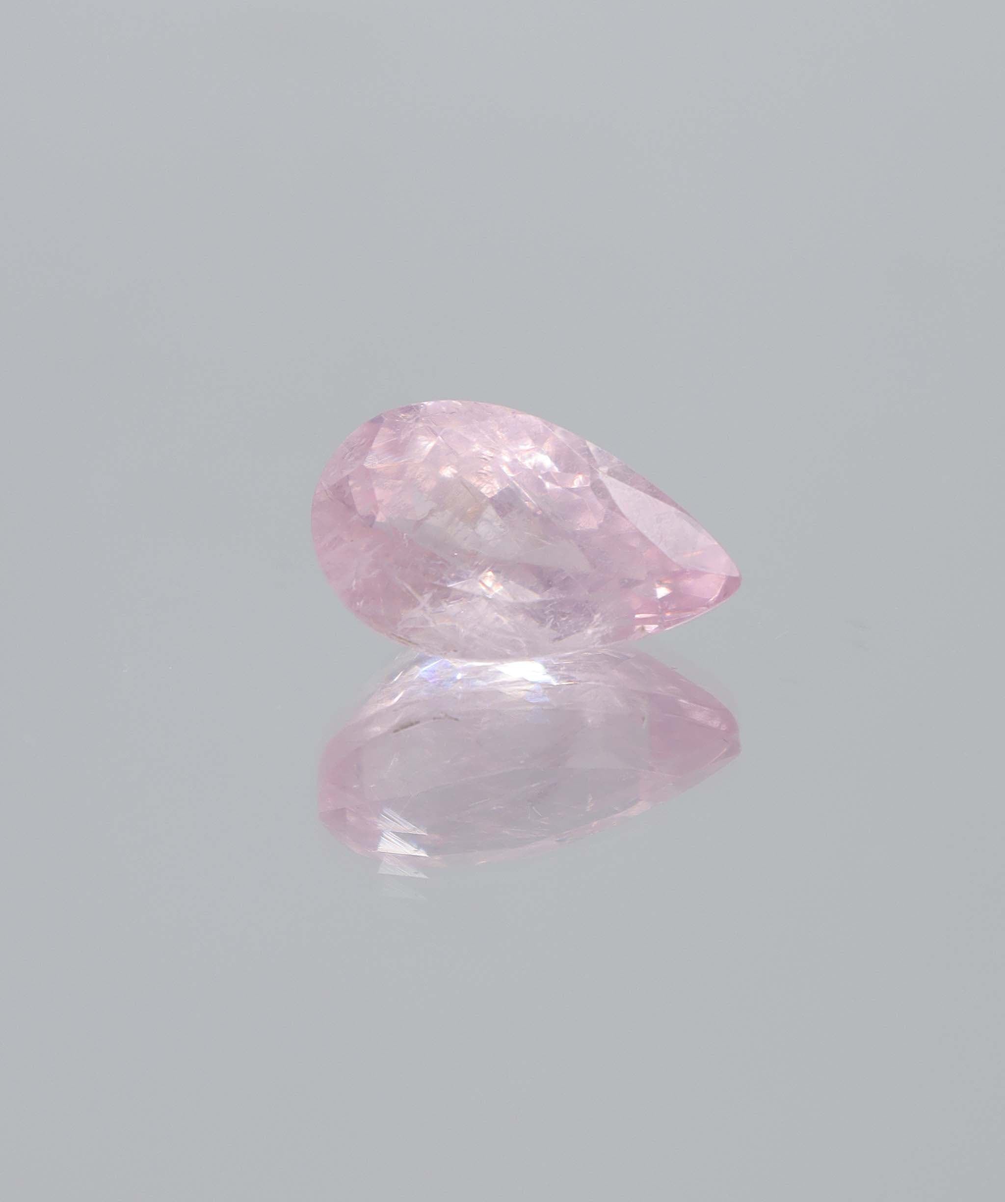 Luxury Promise 6.05ct Morganite Pear DXBCS5847