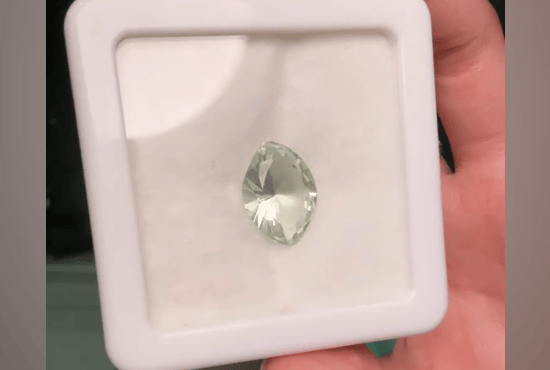 Luxury Promise 6.62ct Prasiolite Fantasy Cut DXBCS5121