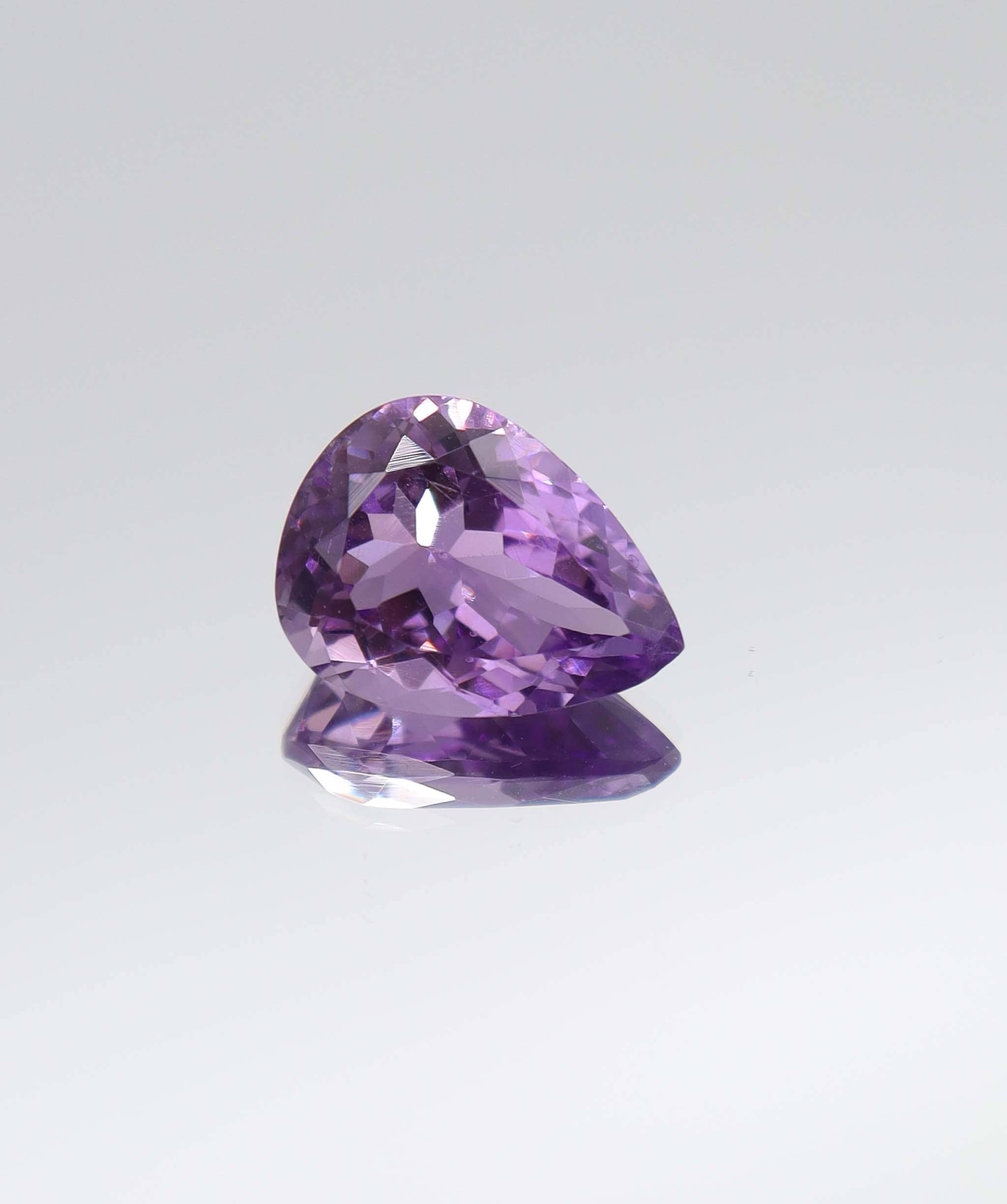 Luxury Promise 6.93ct Amethyst pear shape DXBCS6161