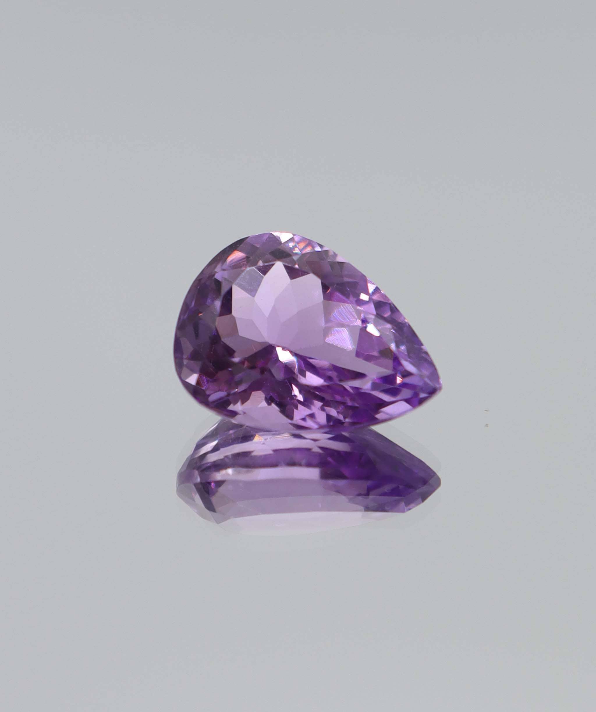 Luxury Promise 6.93ct Amethyst pear shape DXBCS6161