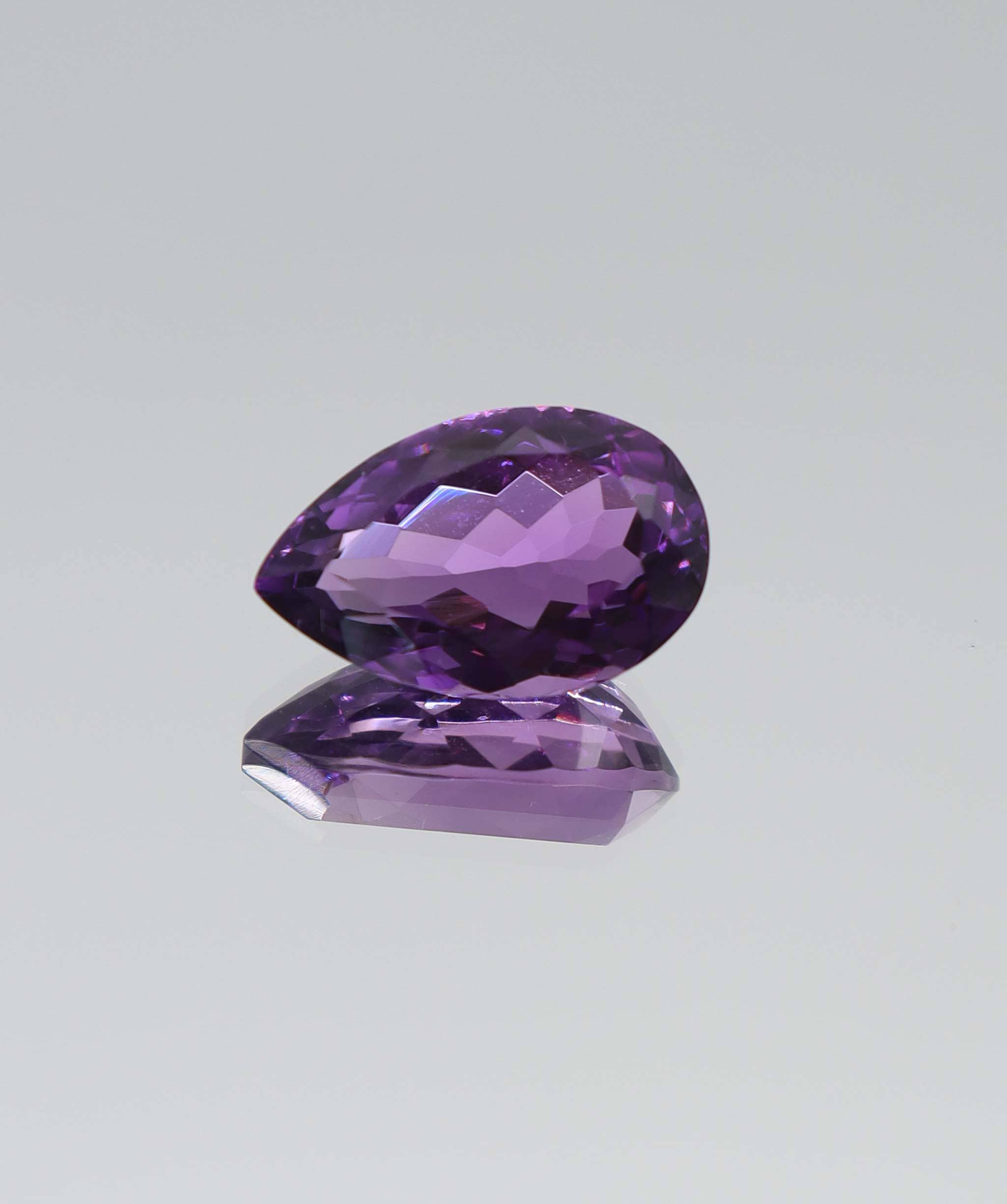 Luxury Promise 7.30ct Amethyst pear shape DXBCS6173