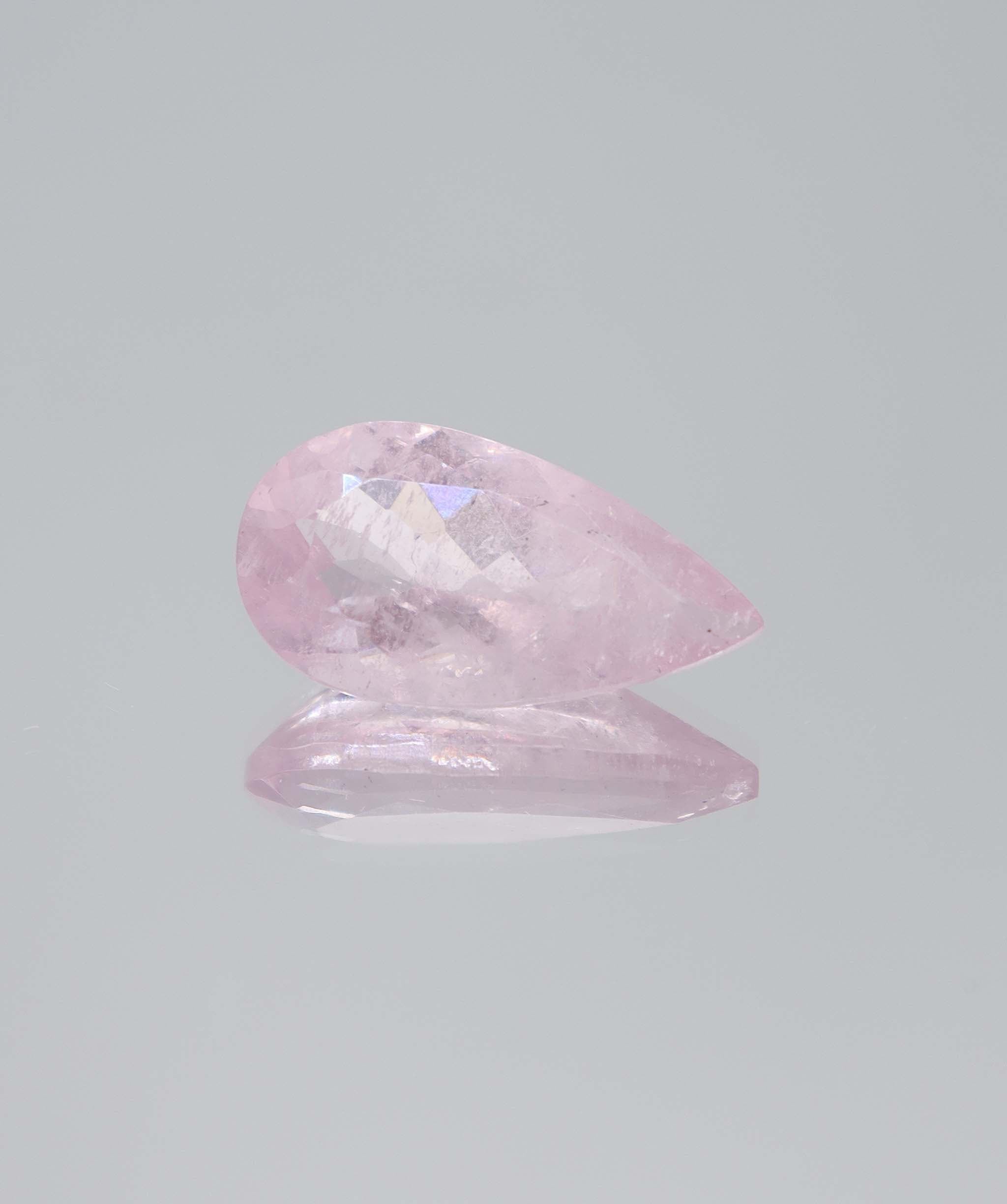 Luxury Promise 9.56ct Morganite Pear DXBCS5845
