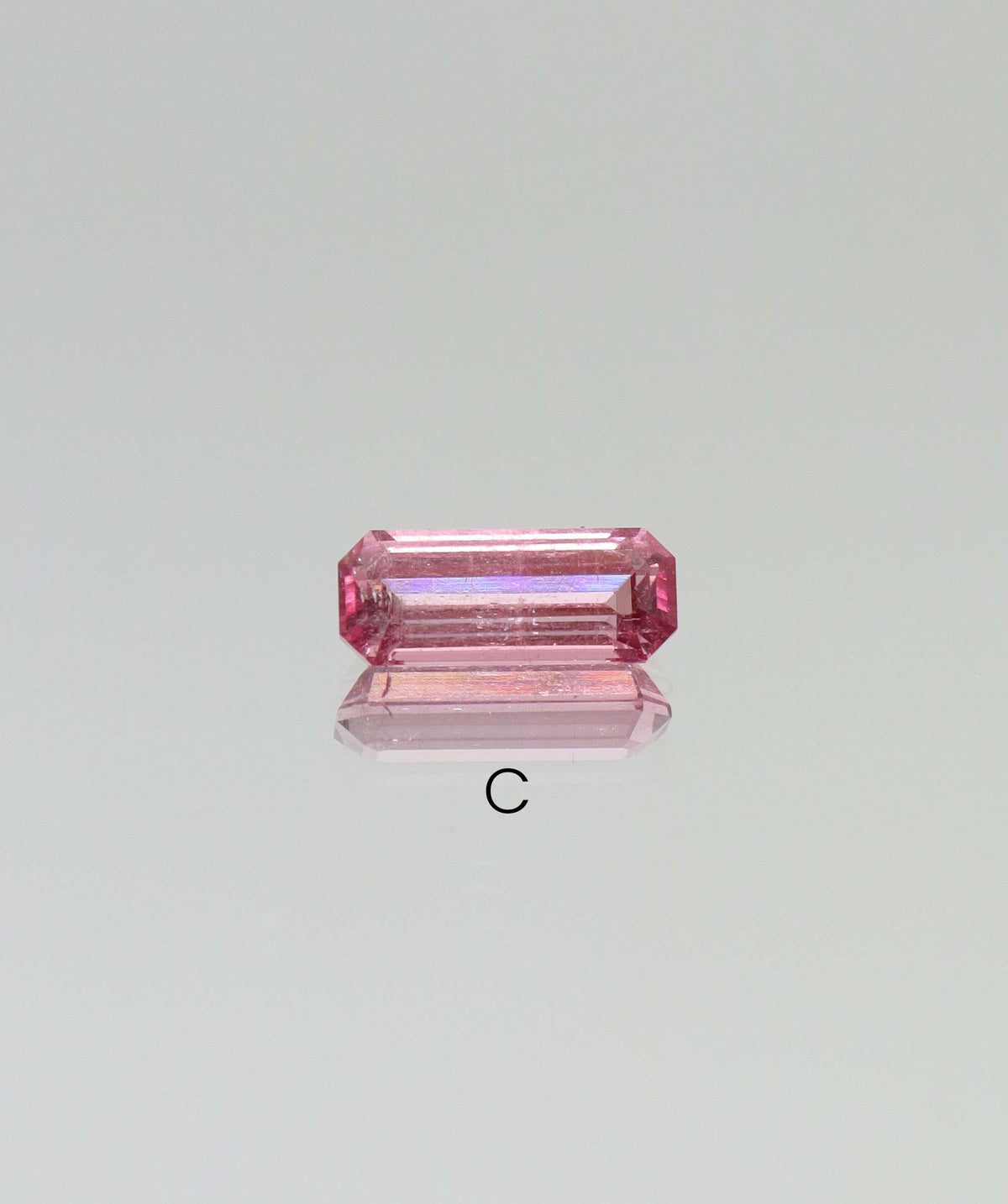Luxury Promise Dark Green/Pink Tourmaline Emerald DXBCD2155