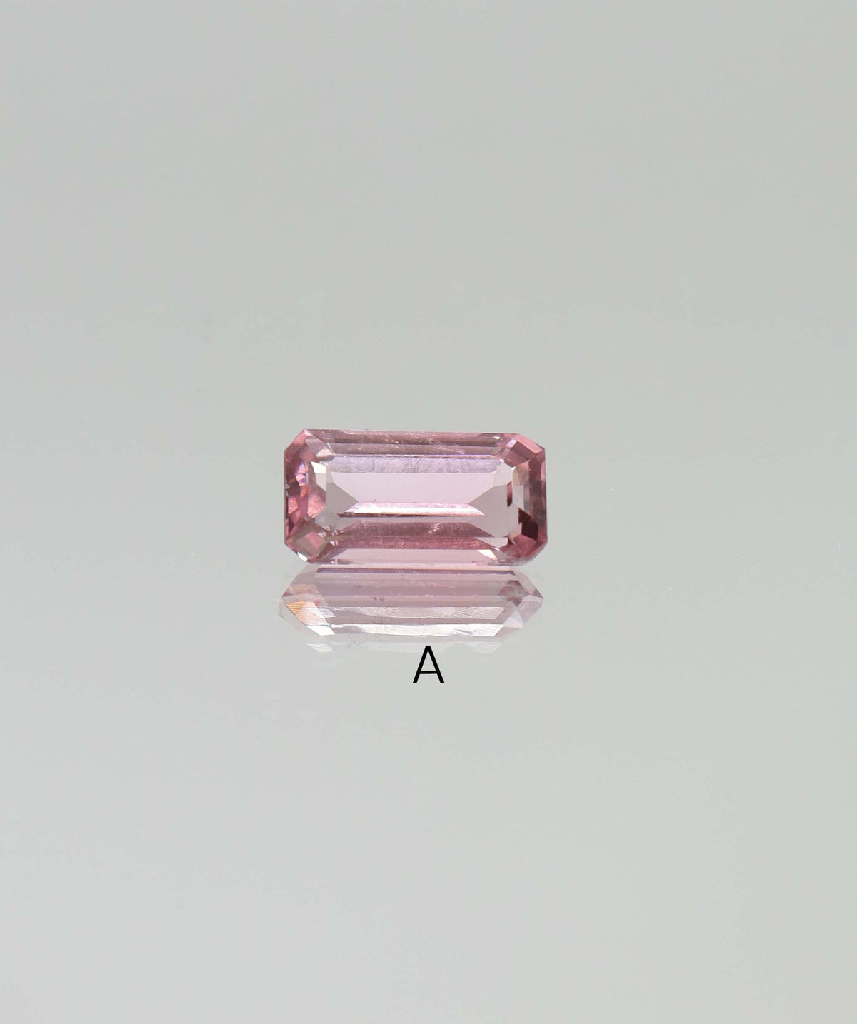 Luxury Promise Dark Pink/green Tourmaline Long Cushion DXBCD2154