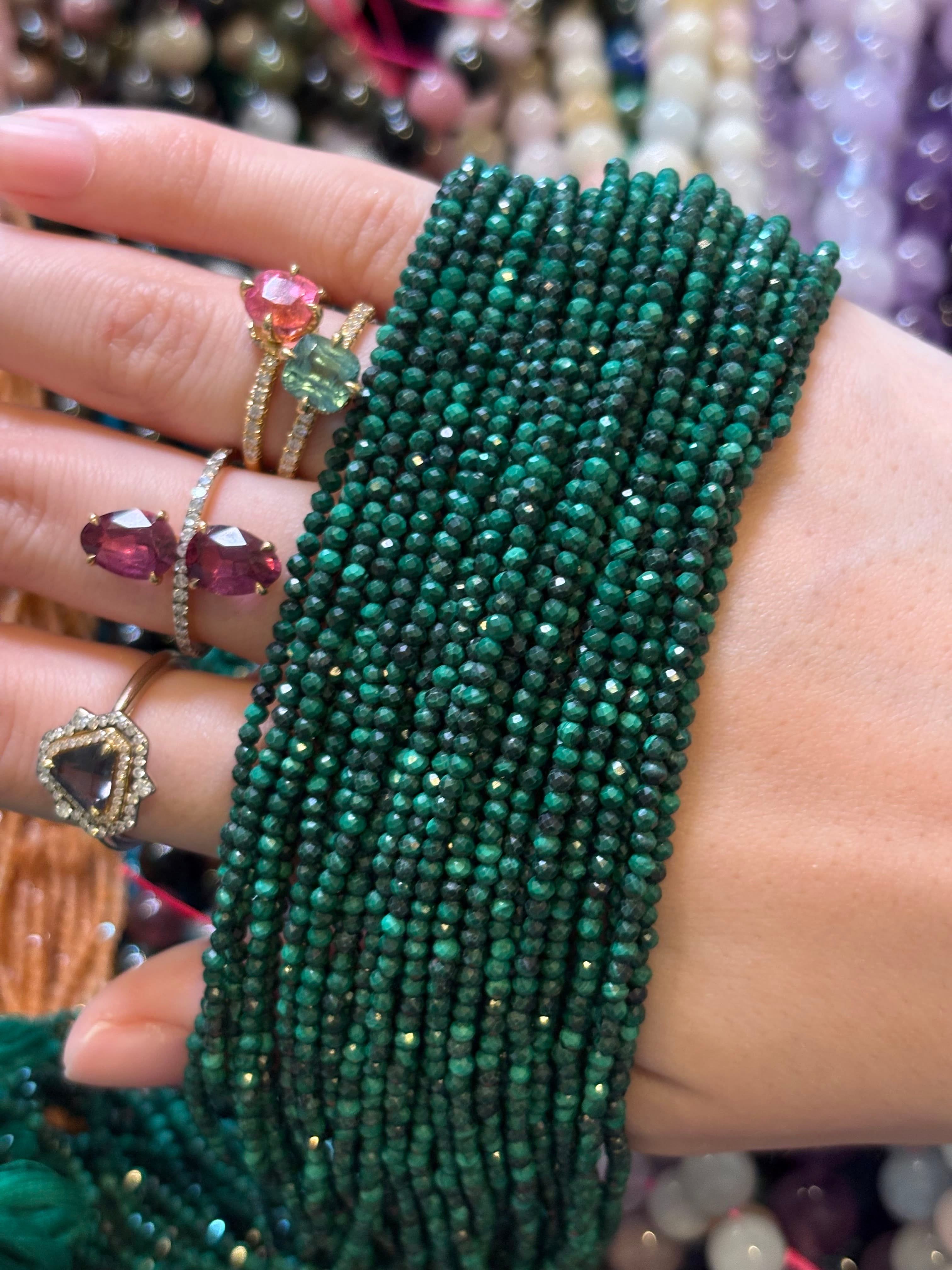 Luxury Promise Malachite 3mm DXBCS5022