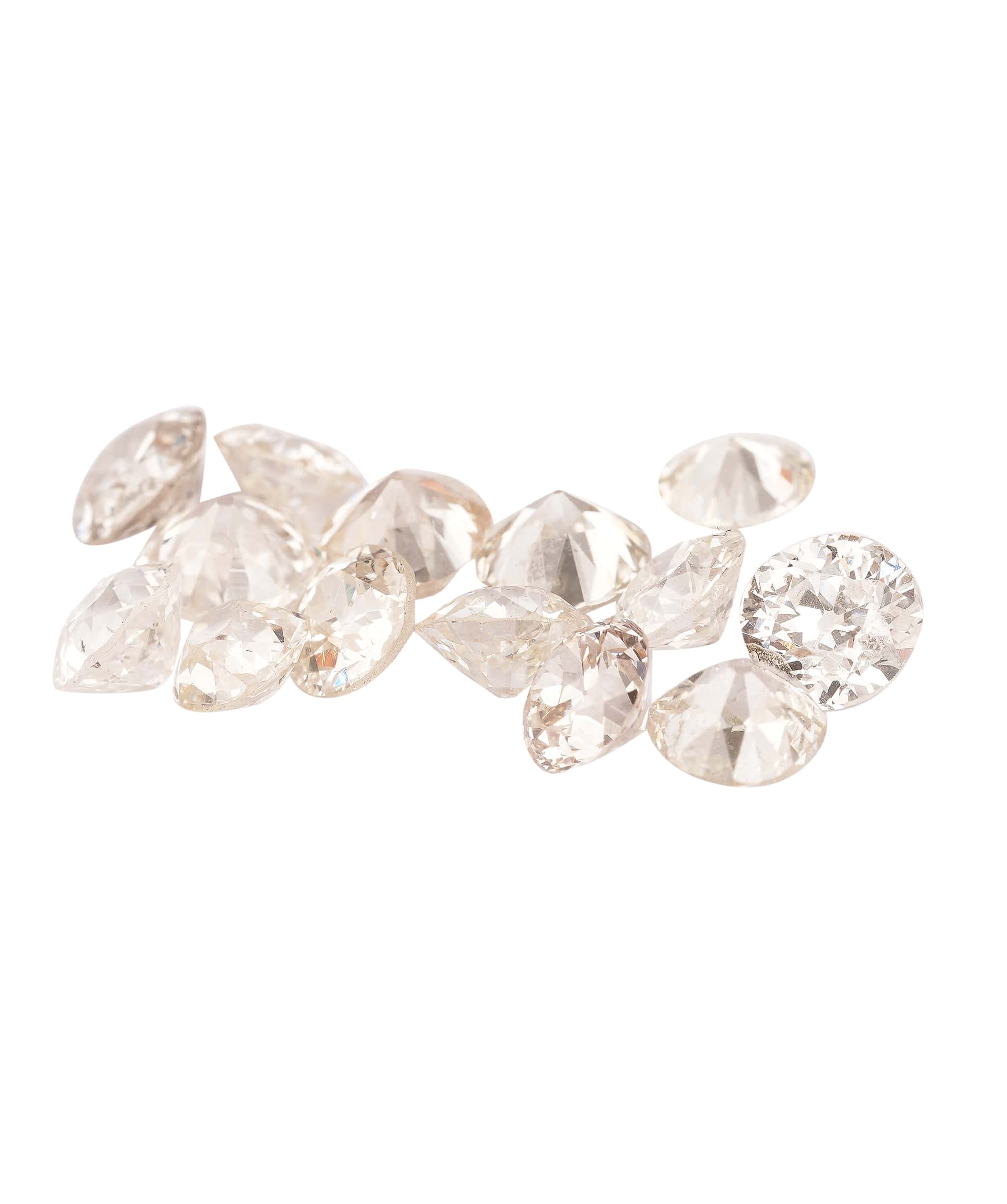 Luxury Promise OLD CUT ROUND Shape 4mm-4.5mm (RARE)  SI White (Price per 1 stone) DXBN0875