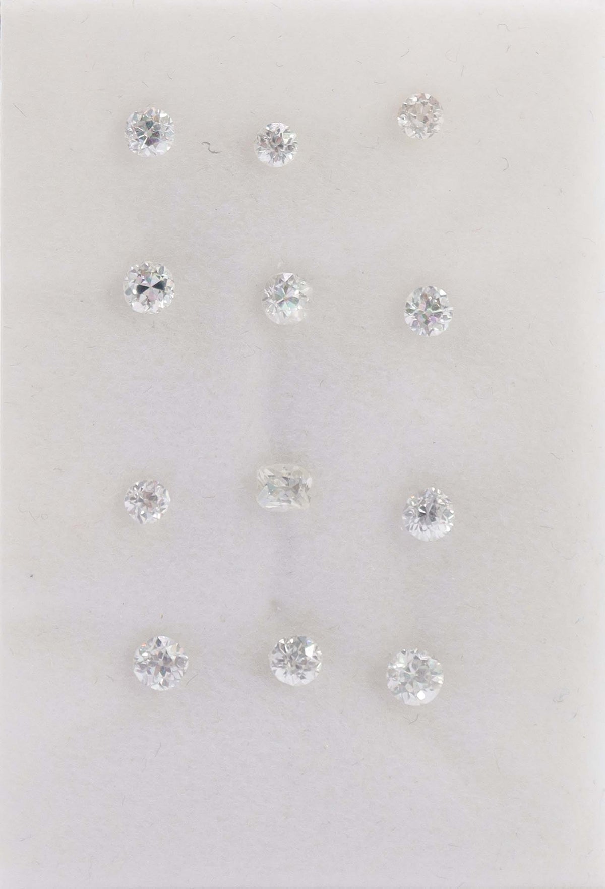 Luxury Promise SI White OLD CUT ROUND Shape Melee (RARE) (Price Per Stone) DXBN0854