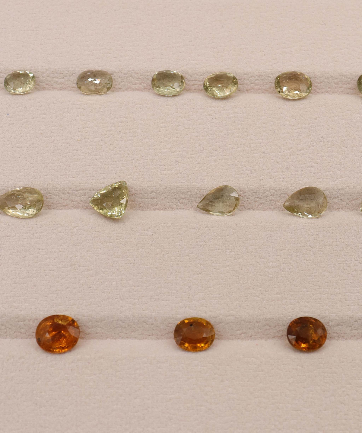 Luxury Promise Tourmaline Amber Orange Pear DXBCD2128