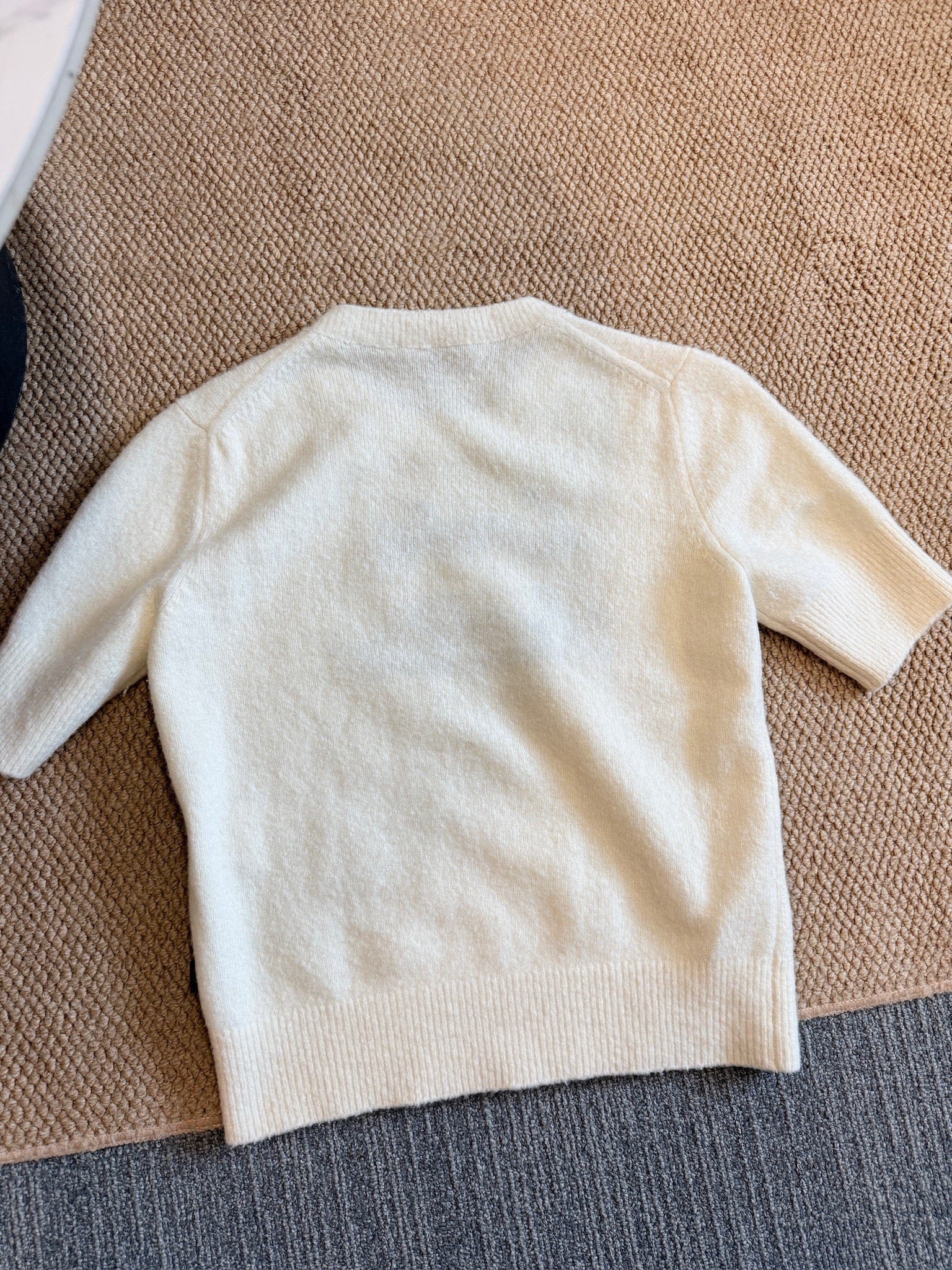 Luxury Promise Louis Vuitton Cashmere Blend Knit White - Size M