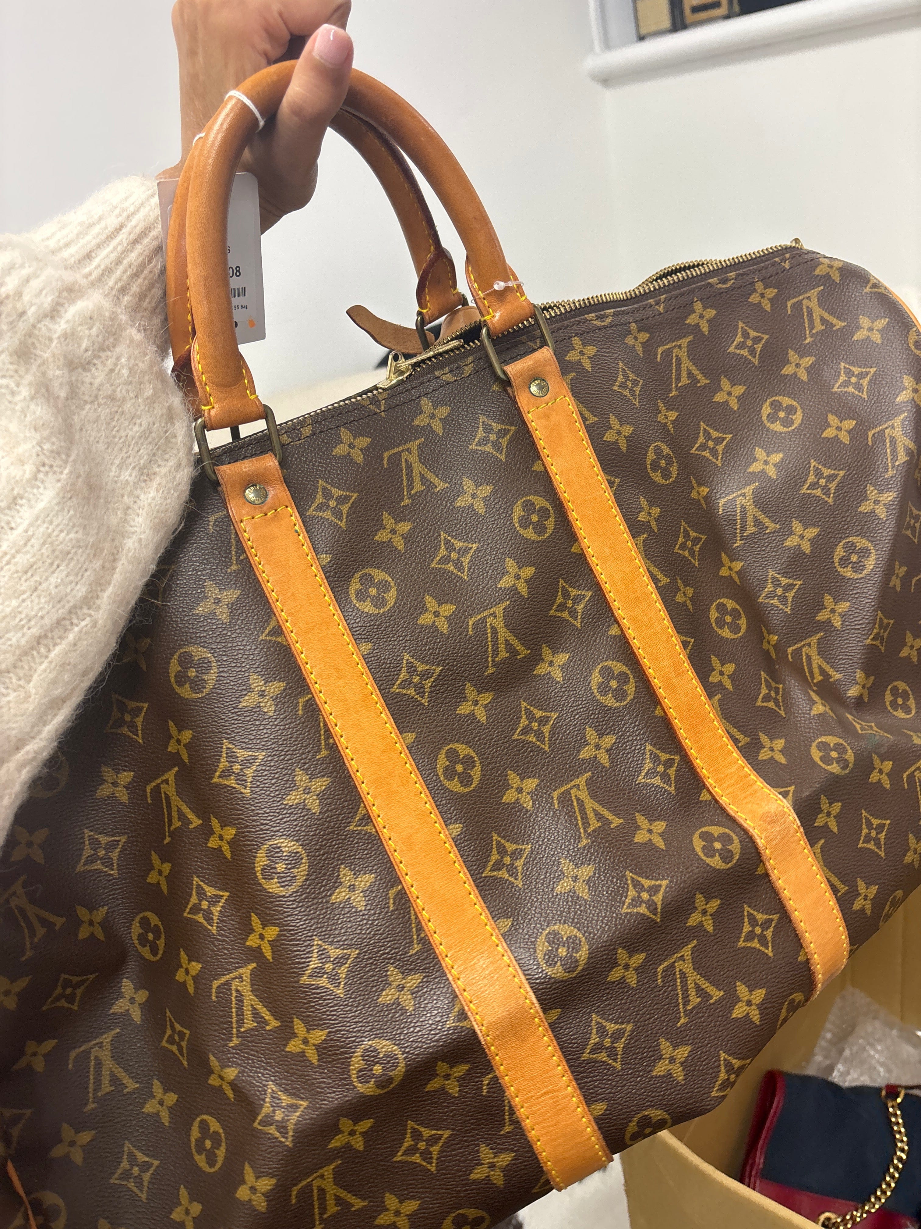 Luxury Promise Louis Vuitton keepal 55 Lema