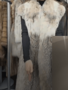 Luxury Promise Lynx Vest - Natural CUSTOM1000153