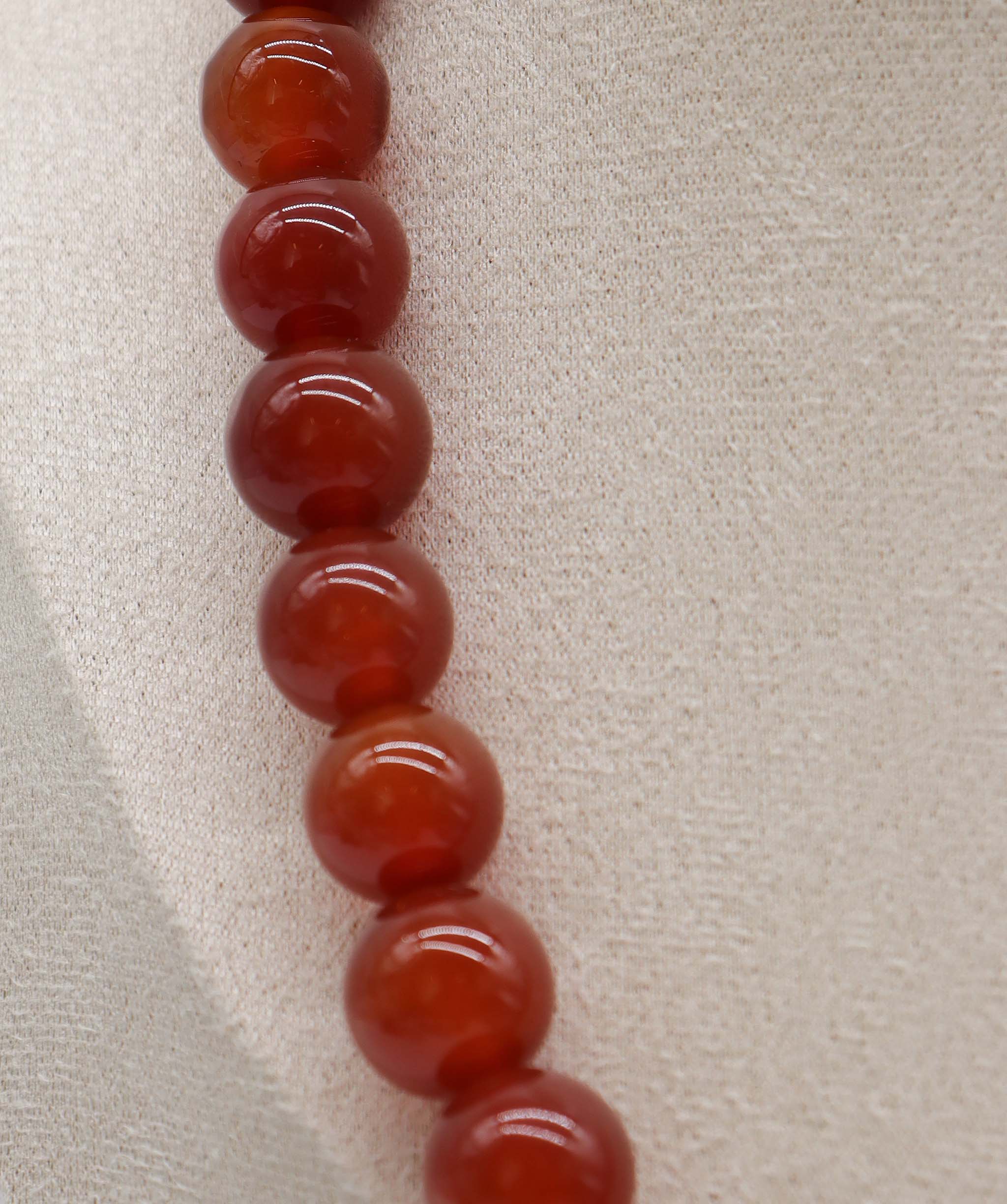 Luxury Promise Natural Carnelian Necklace DXBDX002