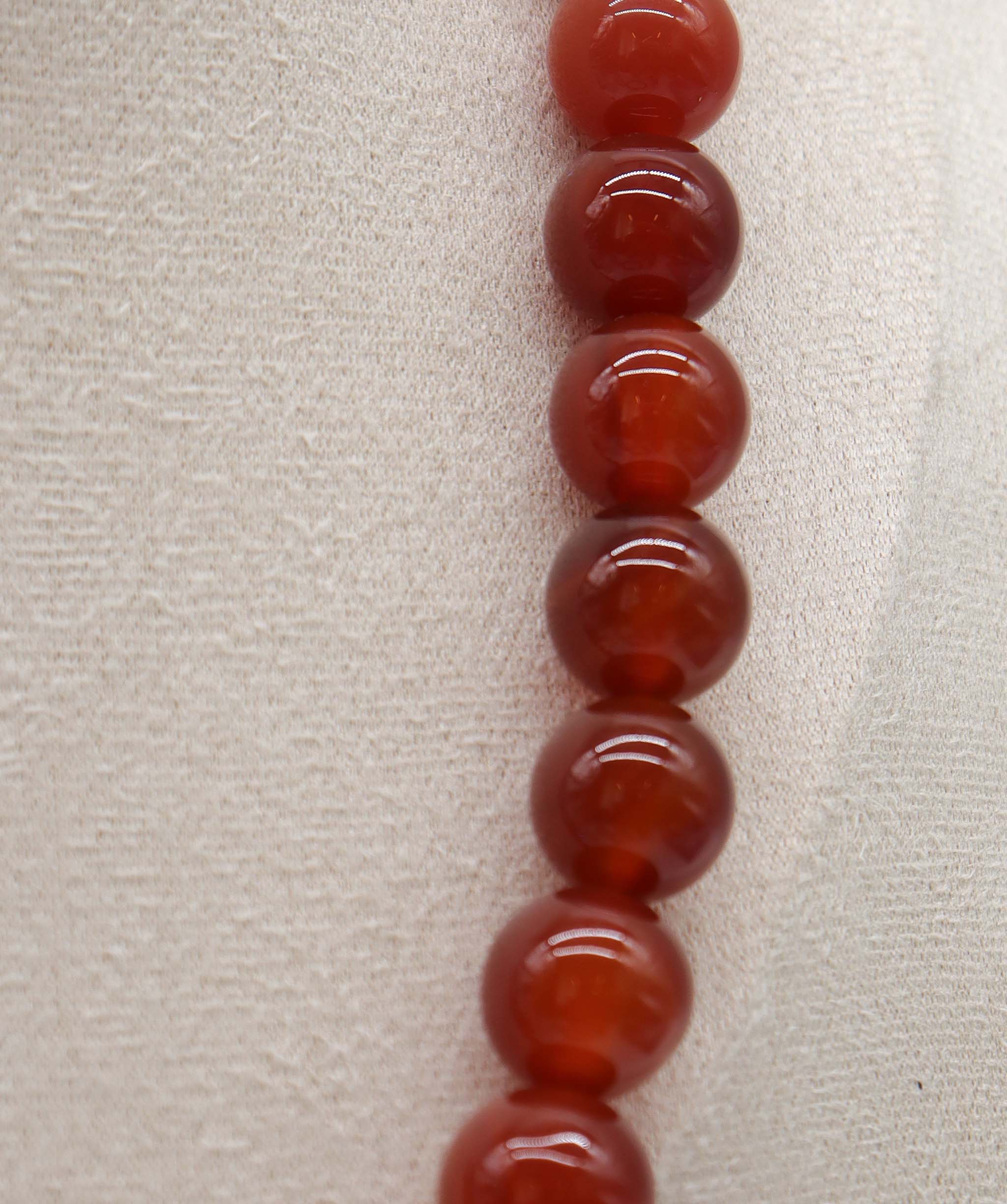 Luxury Promise Natural Carnelian Necklace DXBDX002