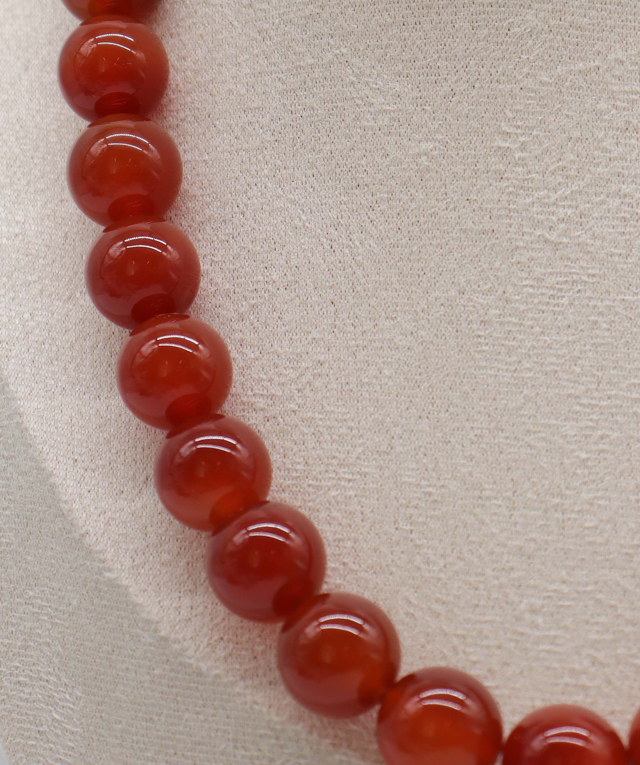 Luxury Promise Natural Carnelian Necklace DXBDX002