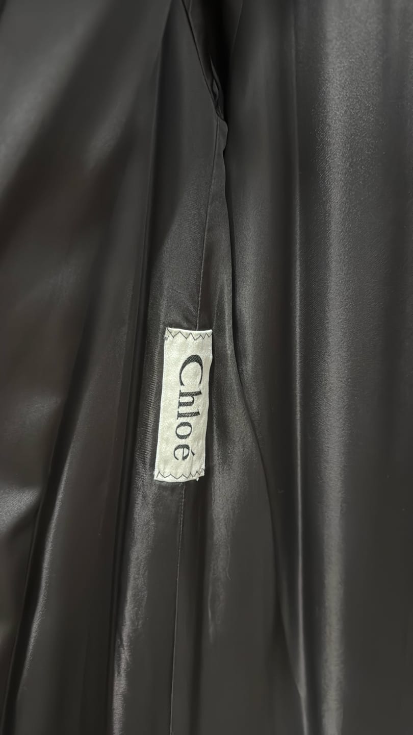 Luxury Promise Natural Ranch Mink Coat - Black GM16050509337