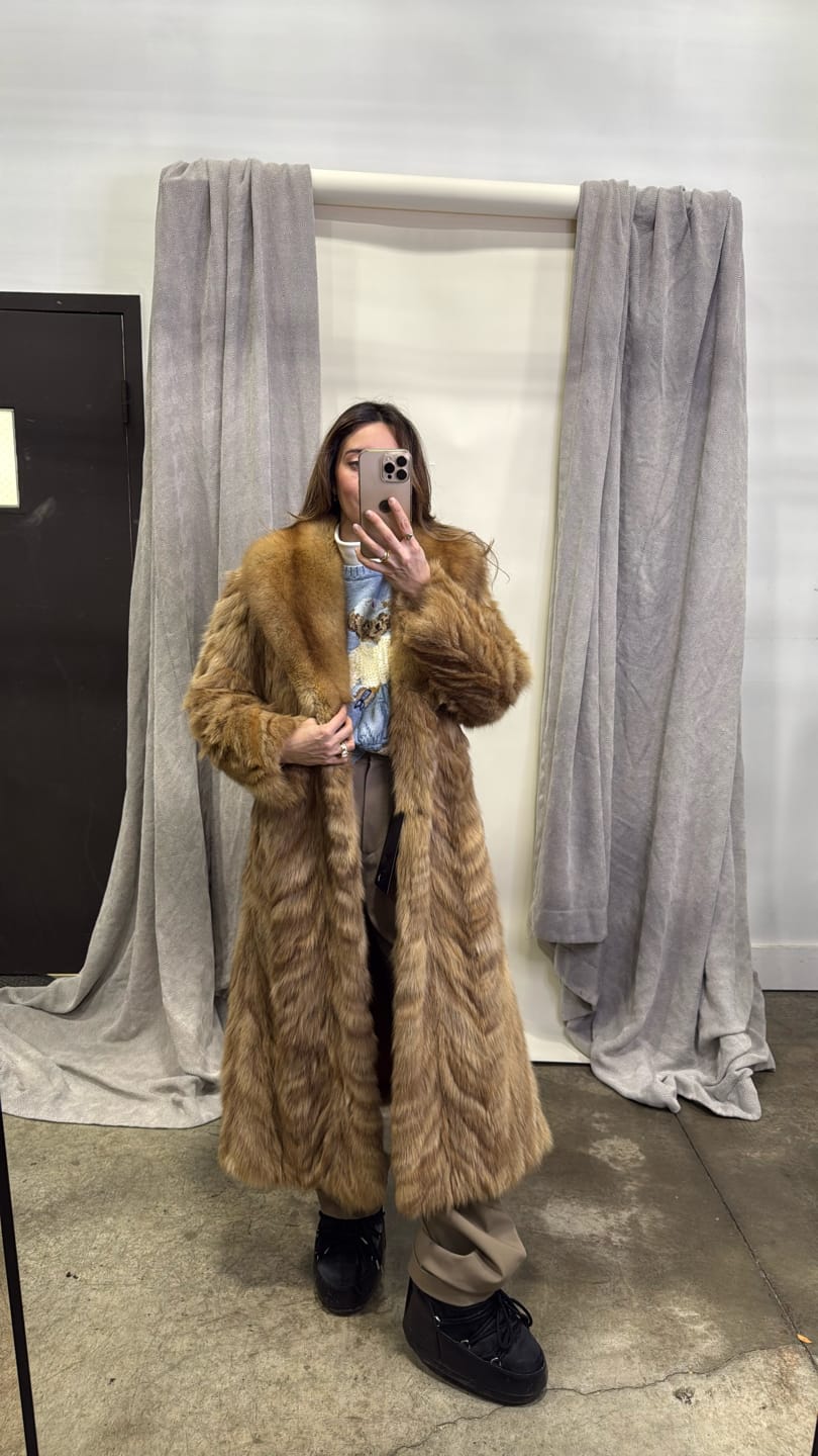 Luxury Promise Natural Ranch Mink Coat - Ranch GM16082617074