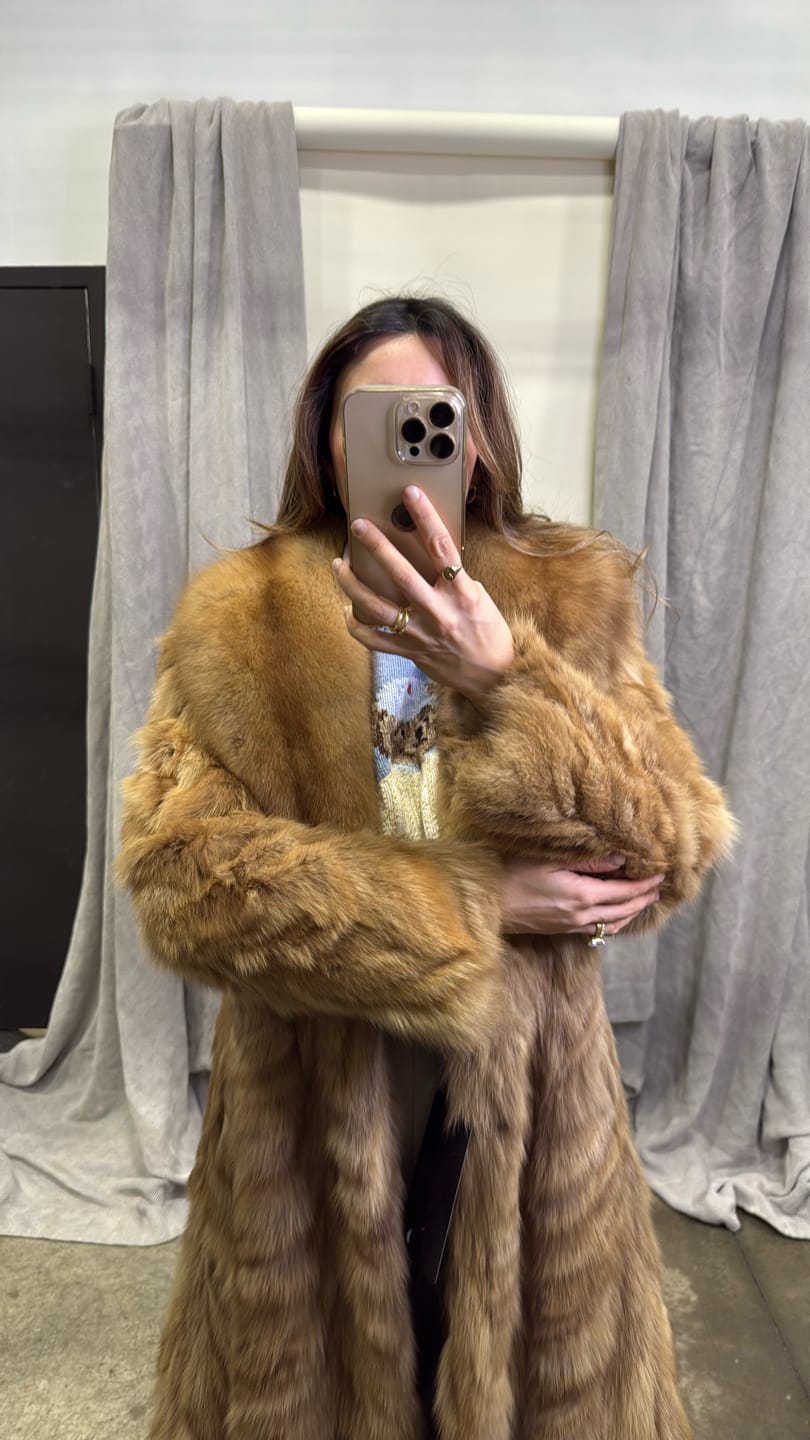Luxury Promise Natural Ranch Mink Coat - Ranch GM16082617074