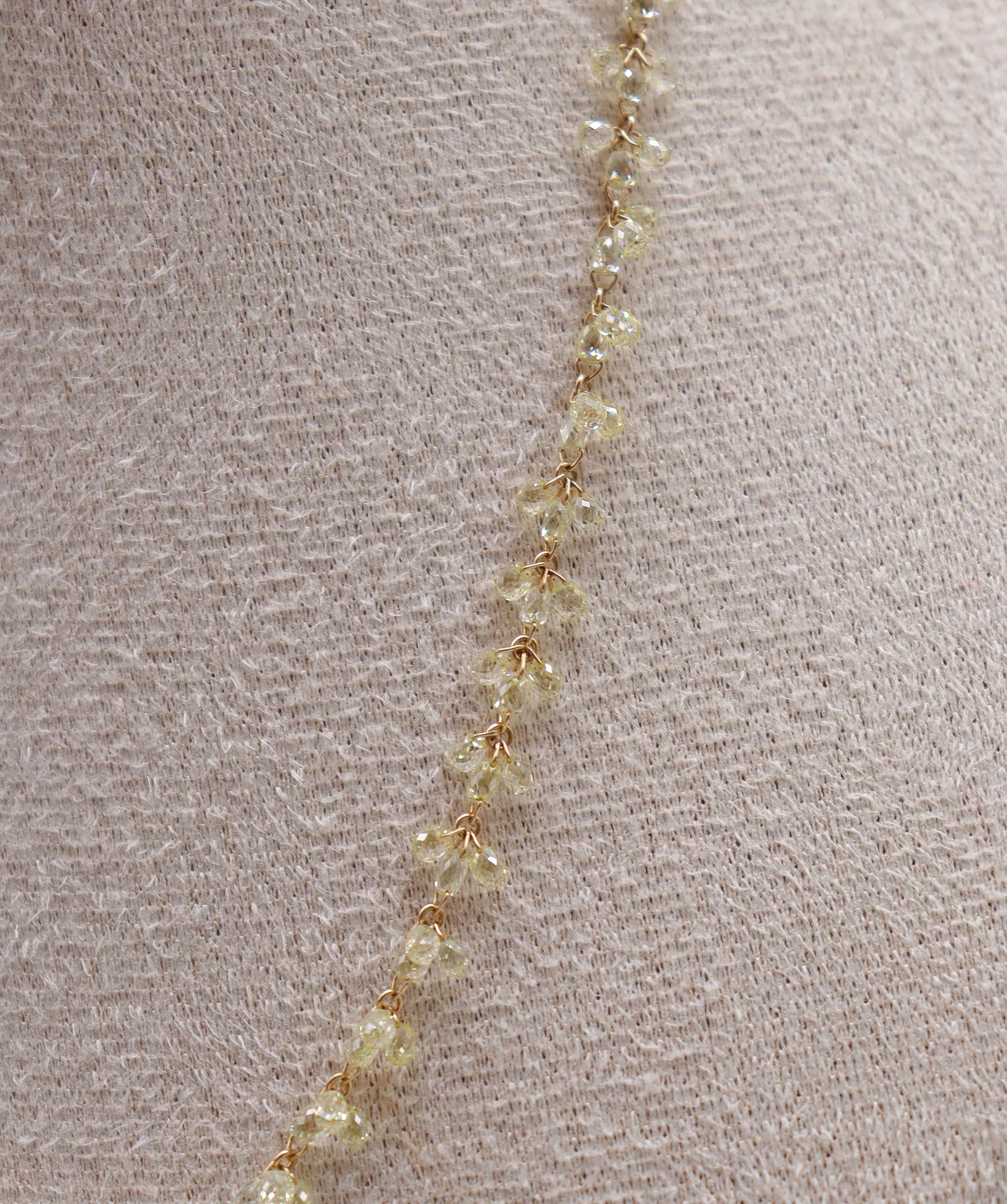 Luxury Promise NECKLACE  GOLD WT 2.746 DIA WT  22.740  GEM WT 7.294 JR-NK84-A