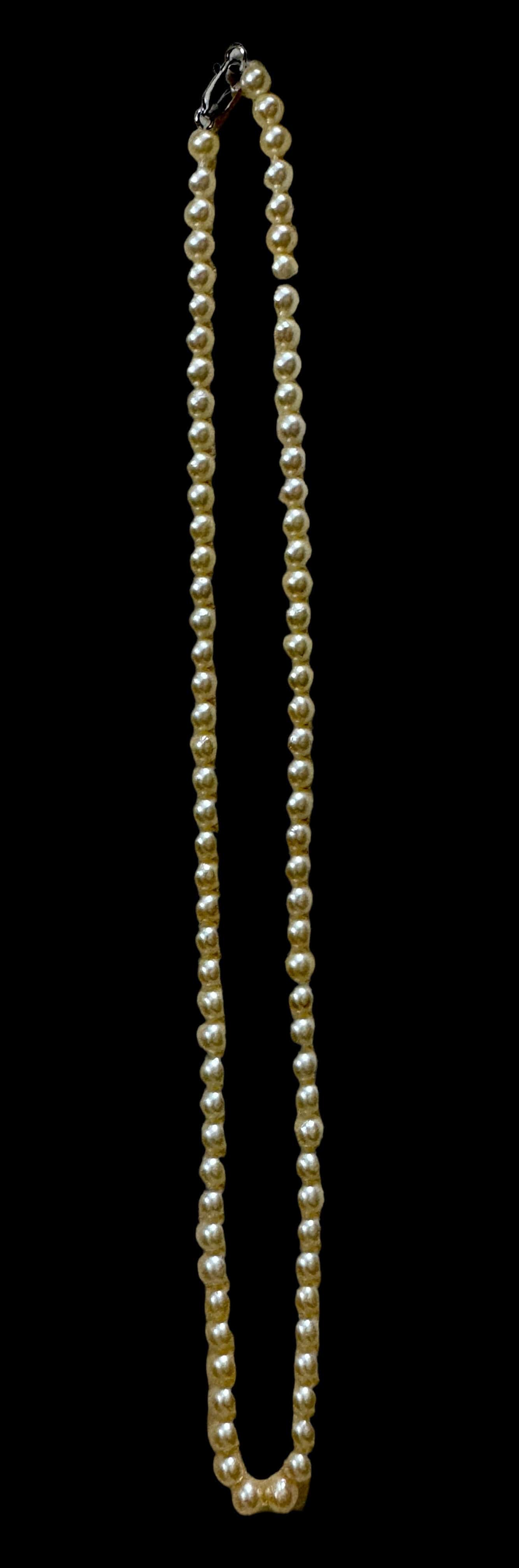 Luxury Promise Yellow Pearl Single Strand Necklace