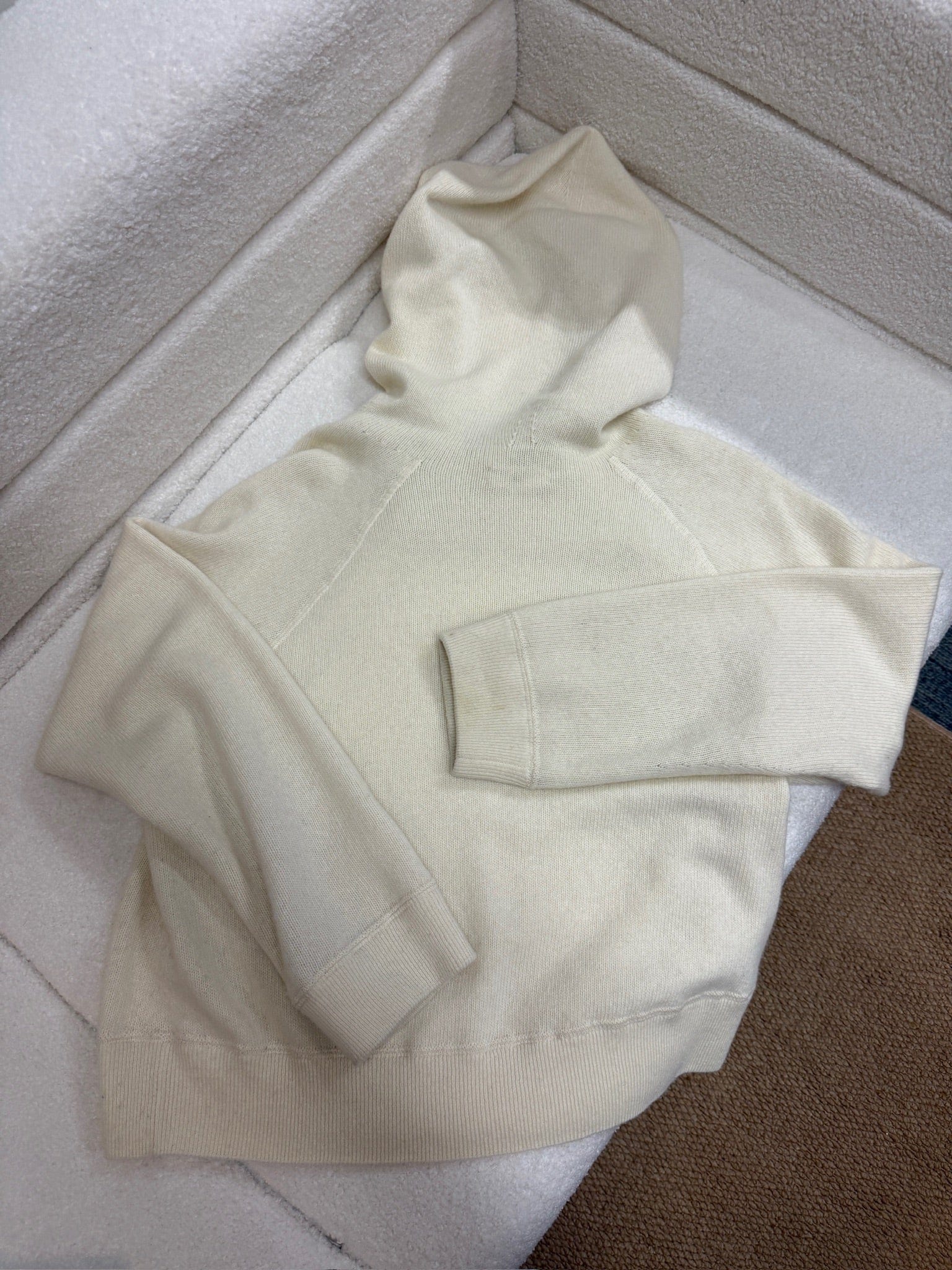 LUXURY PROMISE Pre-Owned Celine Women's White Wool Sweater - Size M | Excellent Condition