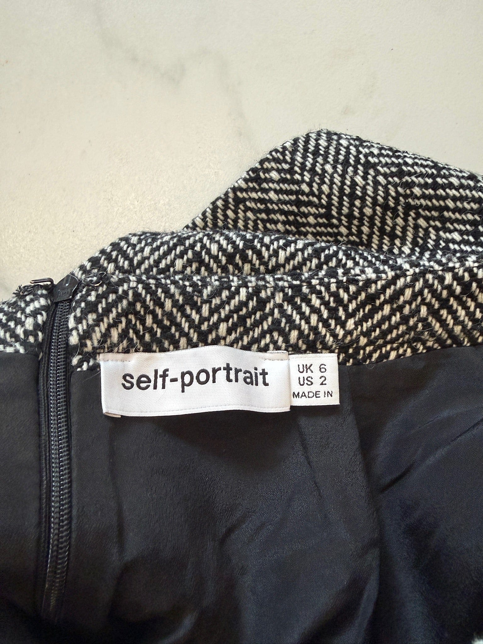 Luxury Promise Preloved self portrait skirt size UK6
