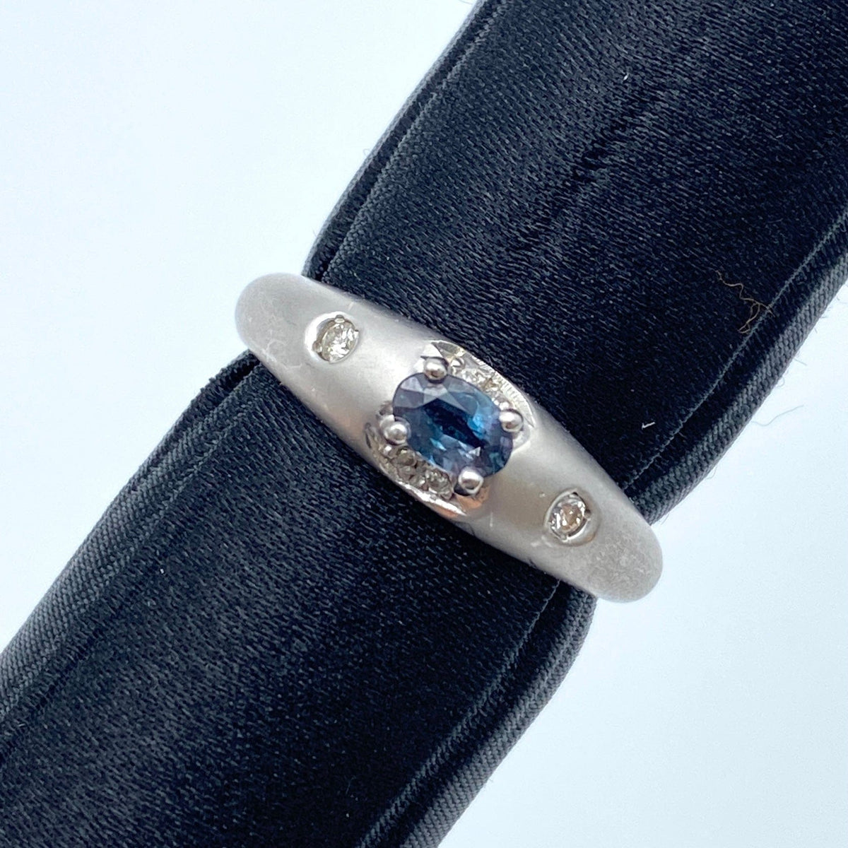 LUXURY PROMISE Pt900 Alexandrite Ring AL0.23 D0.07 US6 59916
