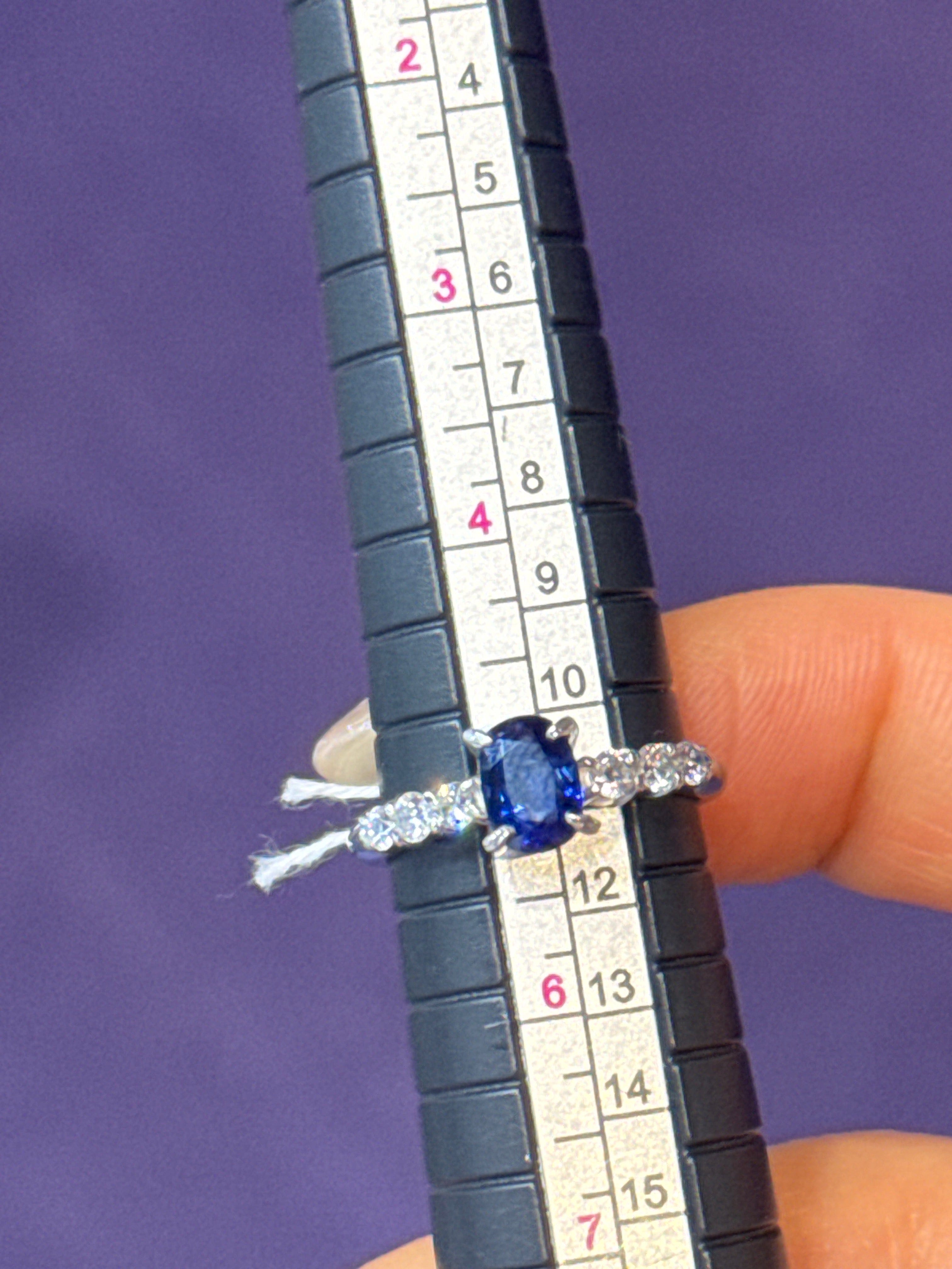 Luxury Promise Pt900 SAPPHIR ring J0217EF3BM