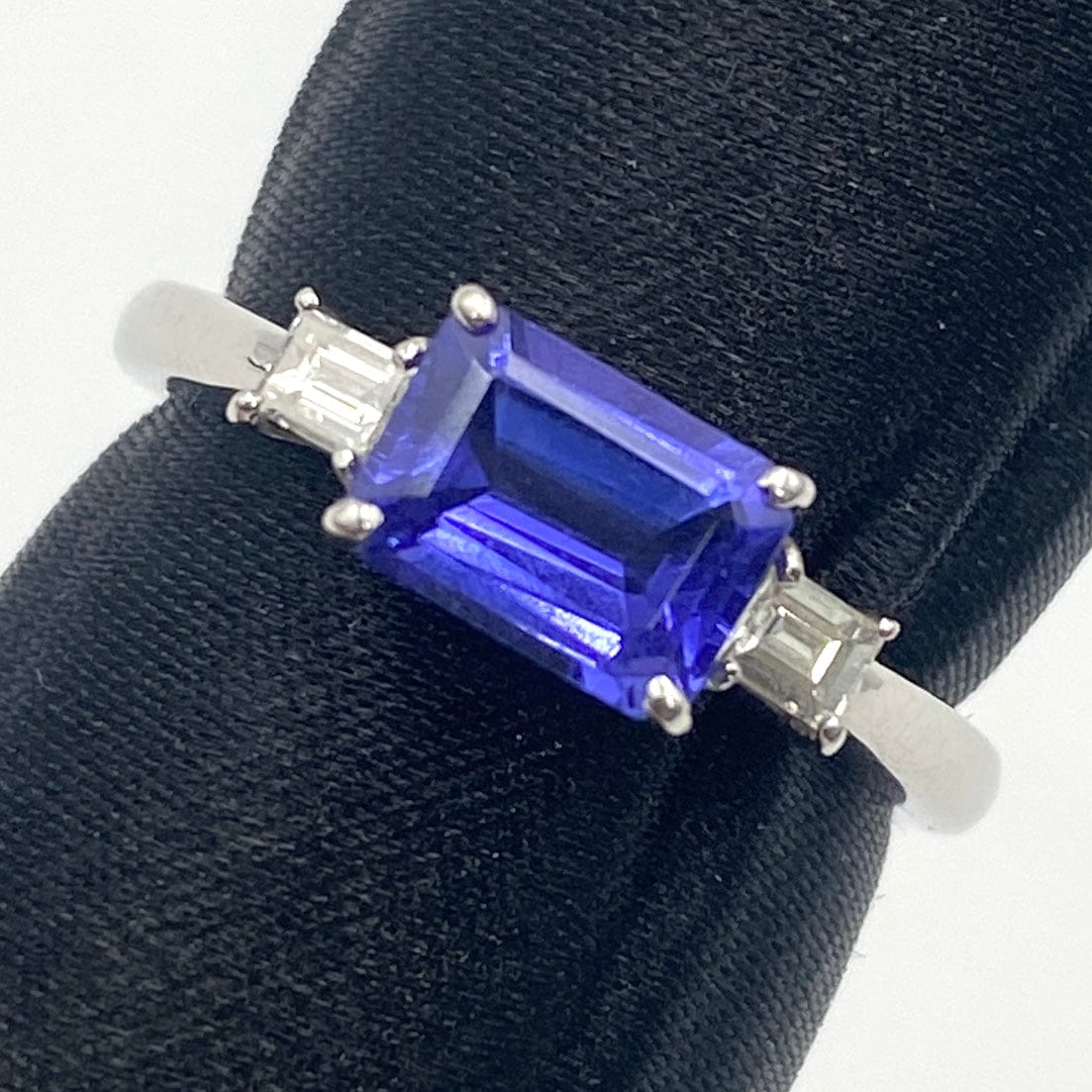 LUXURY PROMISE Pt900 Tanza Ring TNZ1.30 D0.16 4.1g 50309 US6