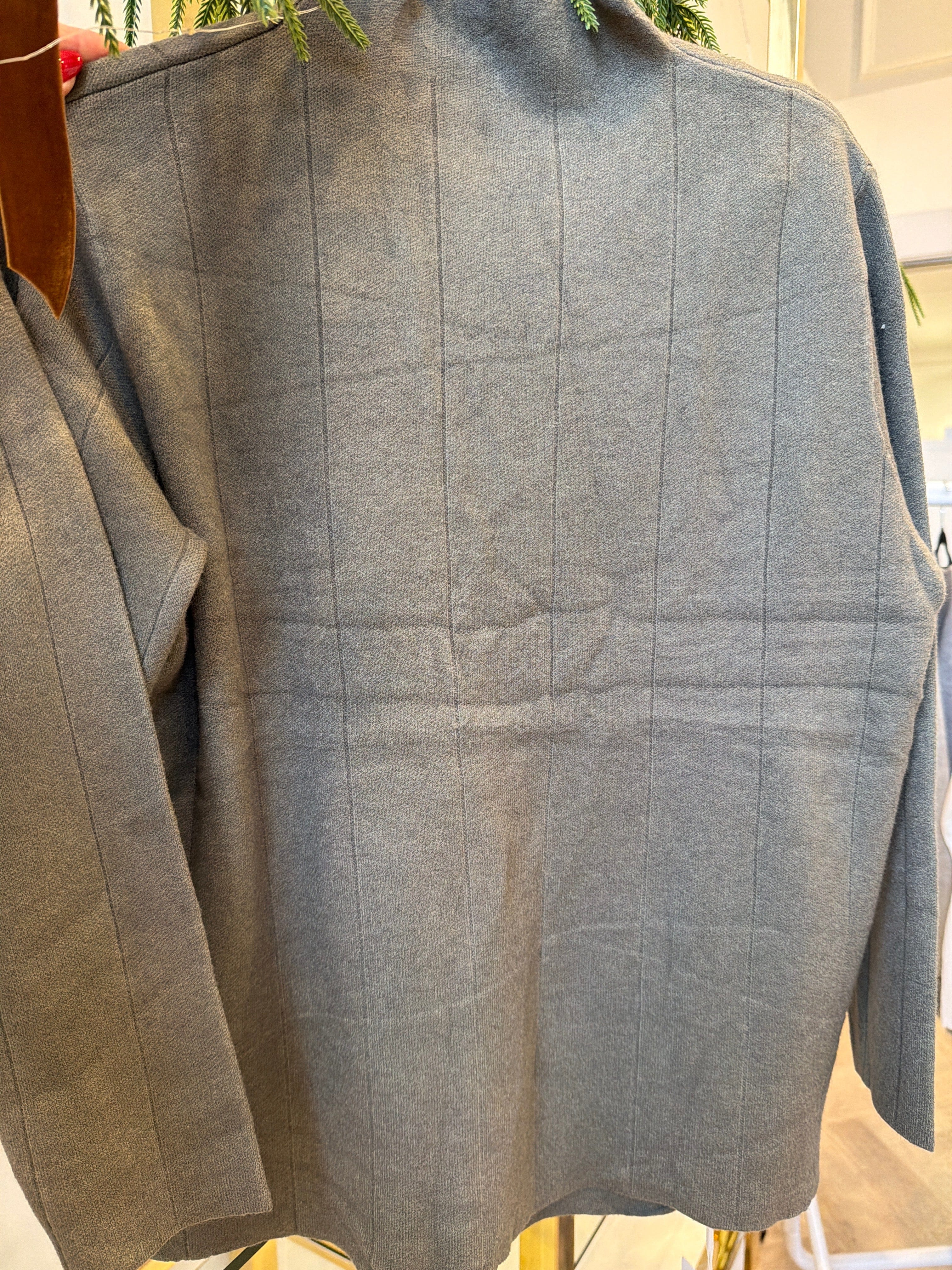 Luxury Promise A12A M/L SAGE HIGH NECK ORIGINAL LOUNGESET CASHMERE BLEND  AKC0276