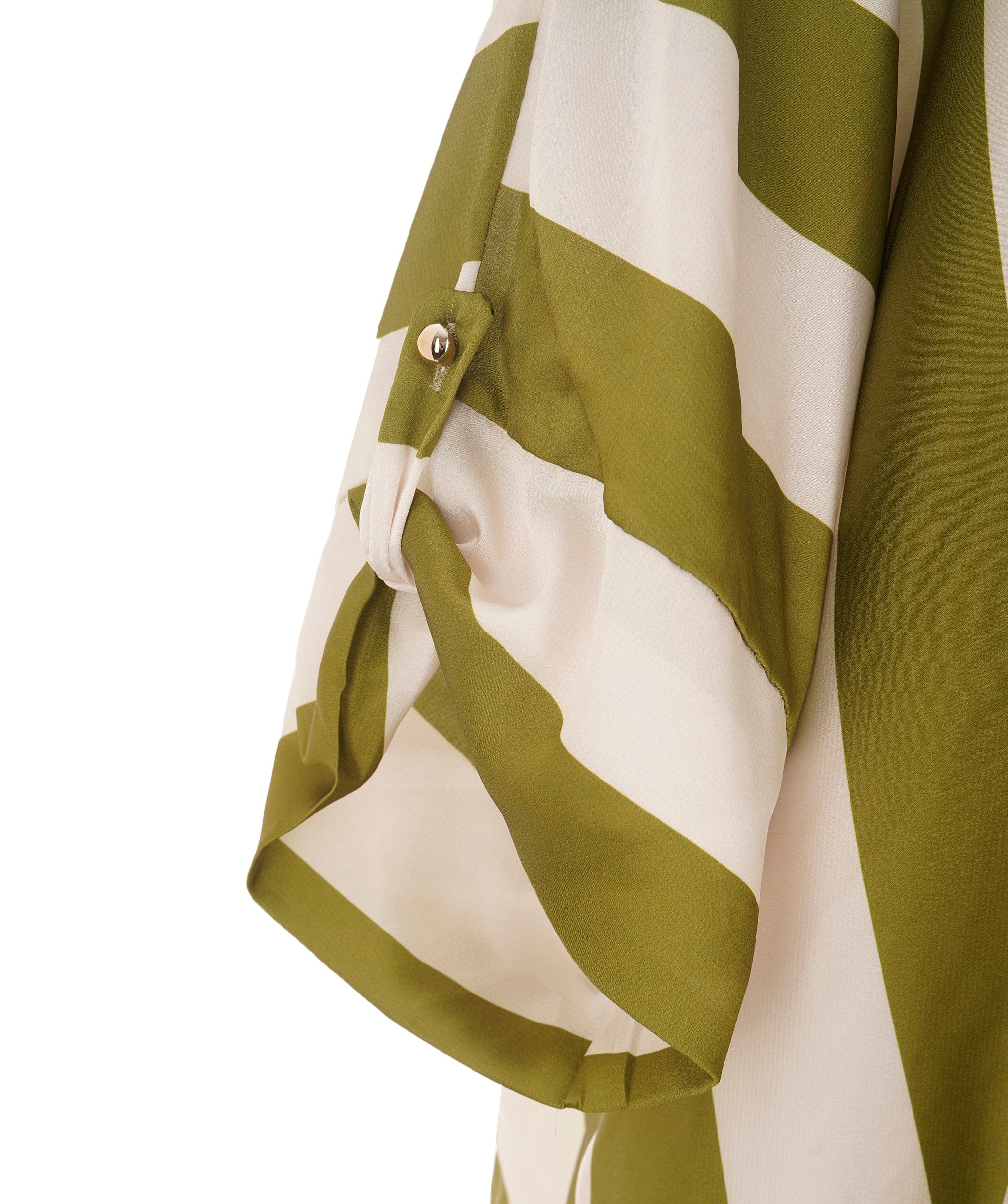 Luxury Promise Batwing Striped Dress Khaki, One-size (uk 8-20) AKL0134