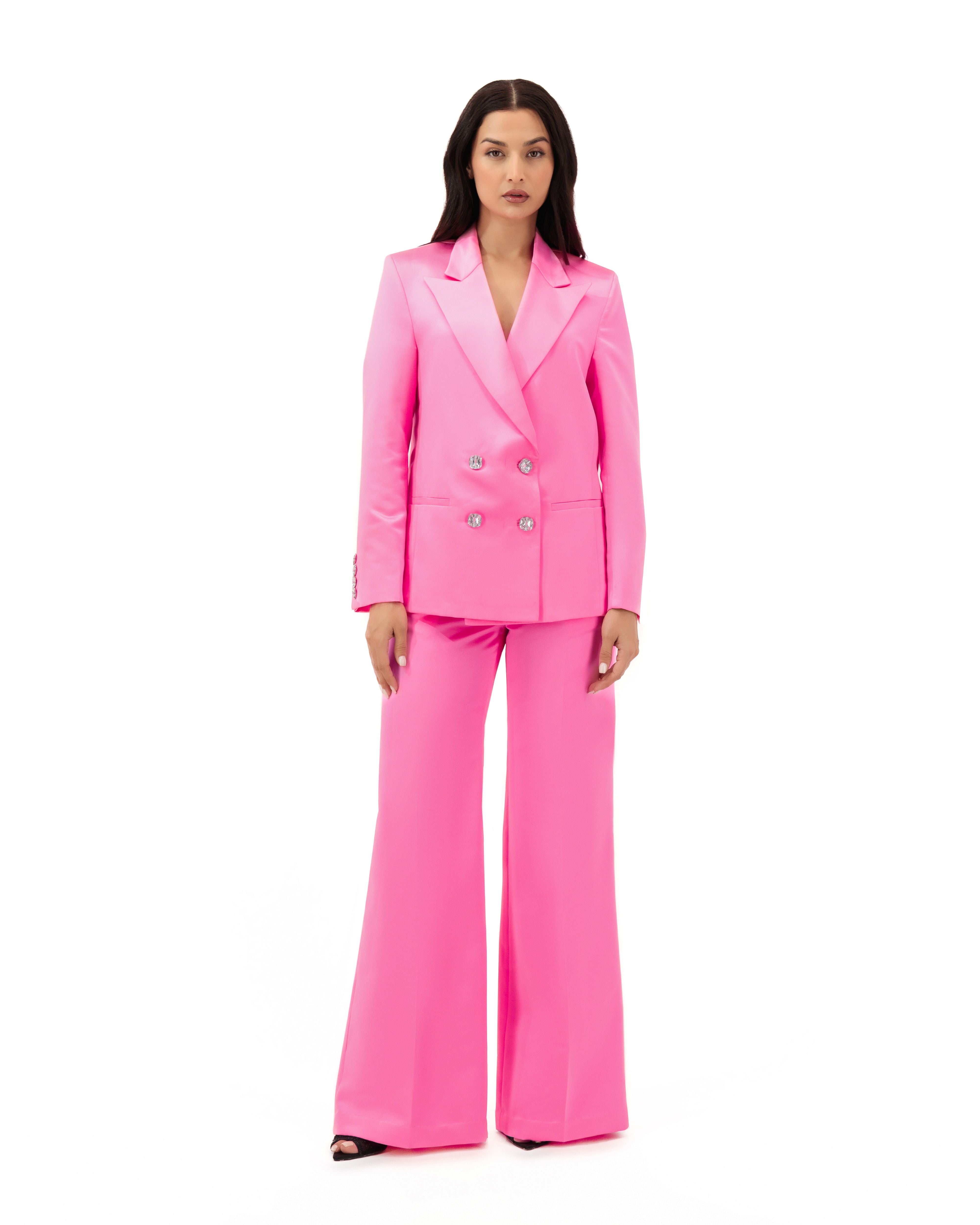 Luxury Promise BOSSY BLAZER PINK SET SIZE S ASC7098