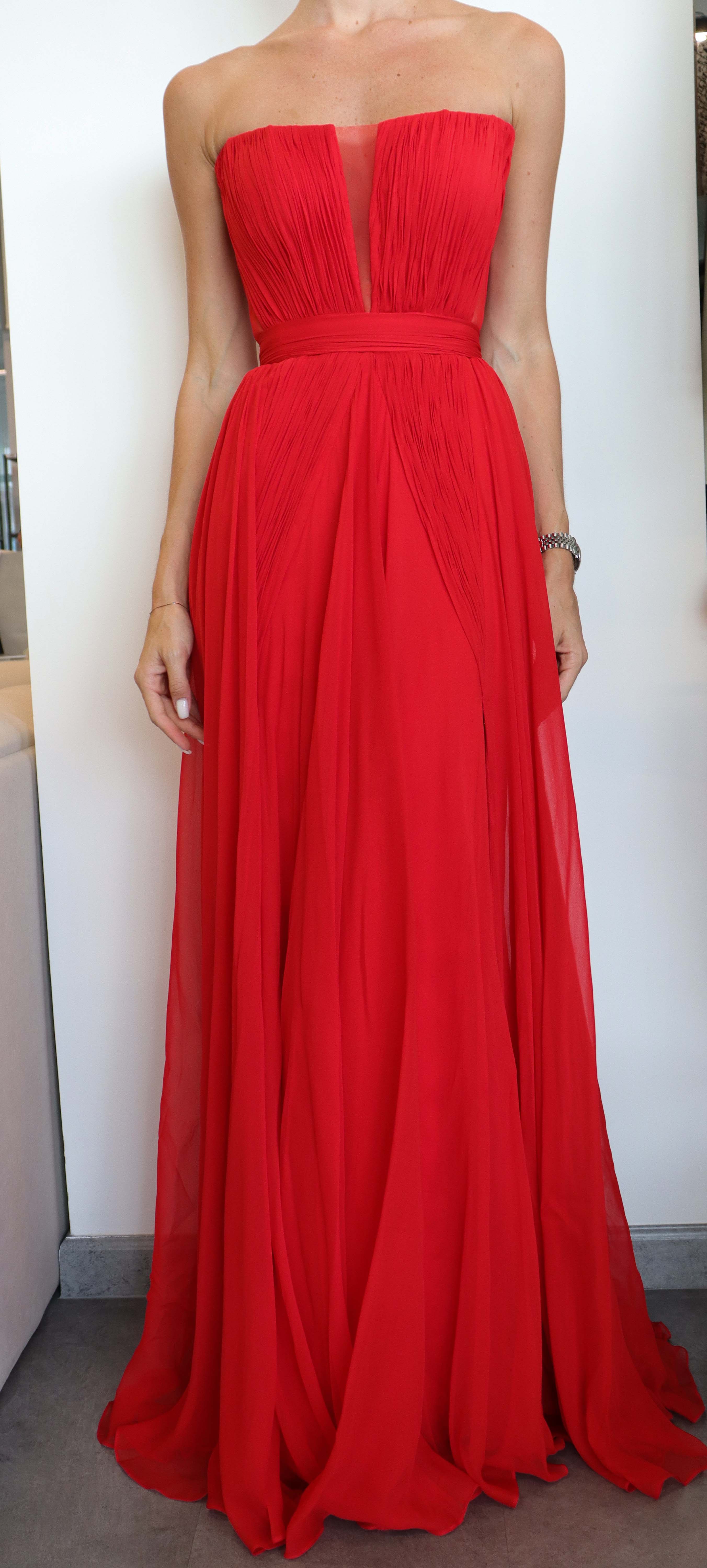 Luxury Promise Botsi Red Dress RJC4277