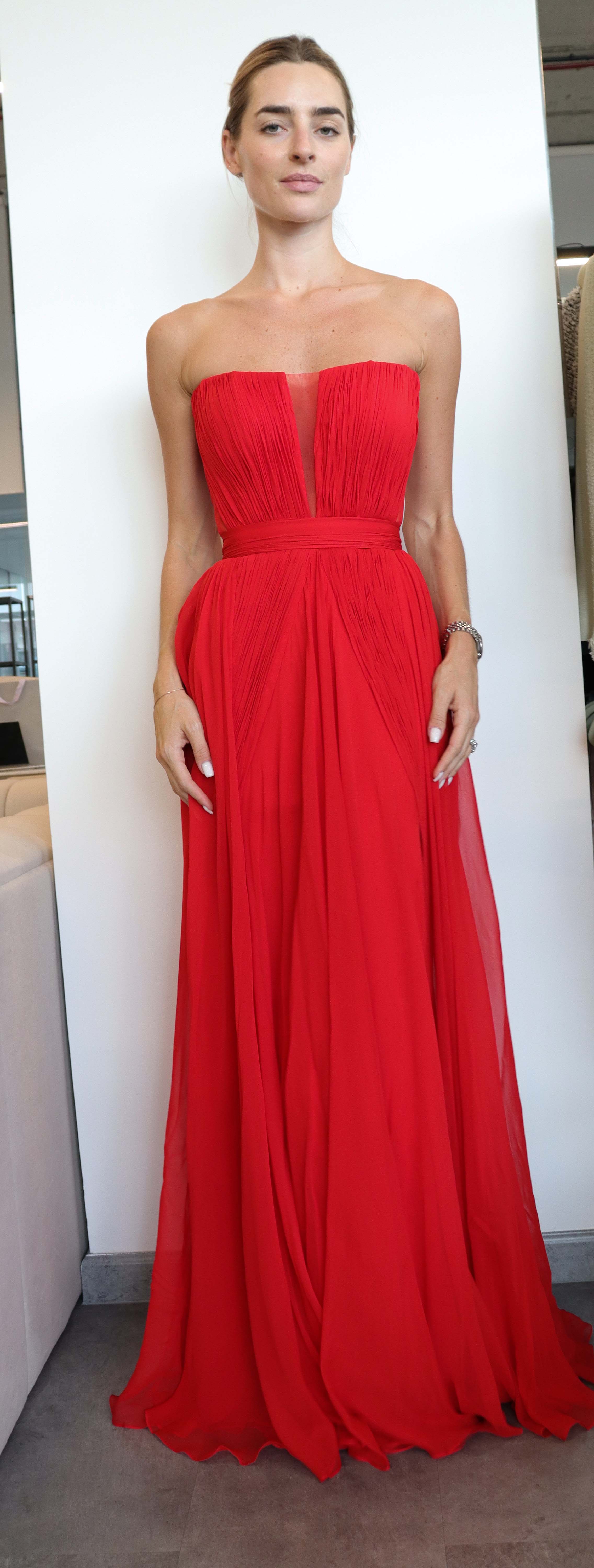 Luxury Promise Botsi Red Dress RJC4277