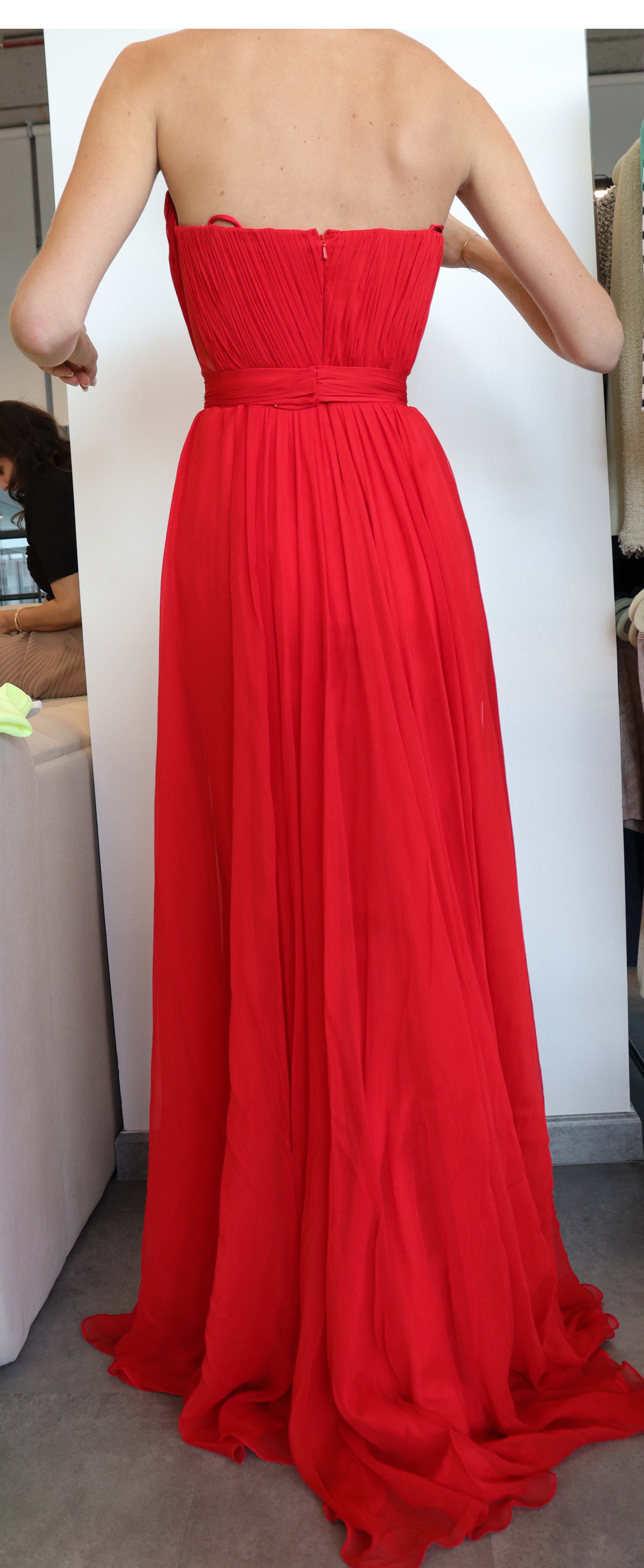 Luxury Promise Botsi Red Dress RJC4277