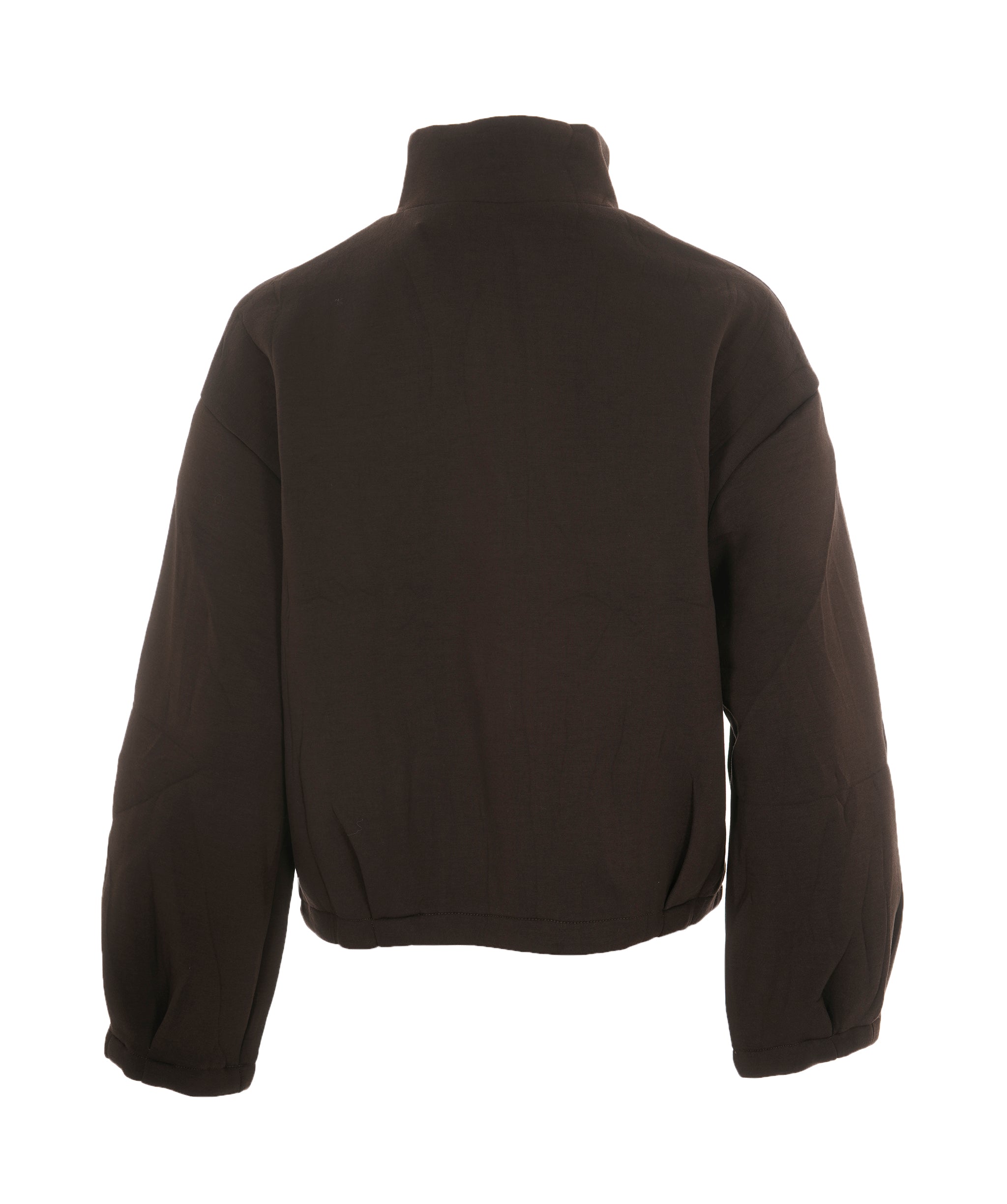 Luxury Promise Brown Lounge Zip Up  Jacket Medium AKC0169