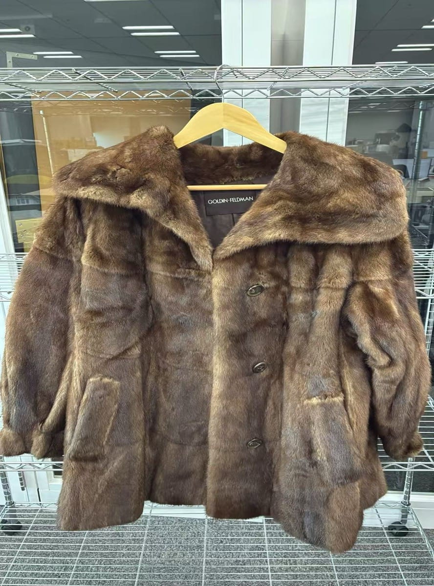 Luxury Promise Brown Used Mink Half Coat 9926G160074
