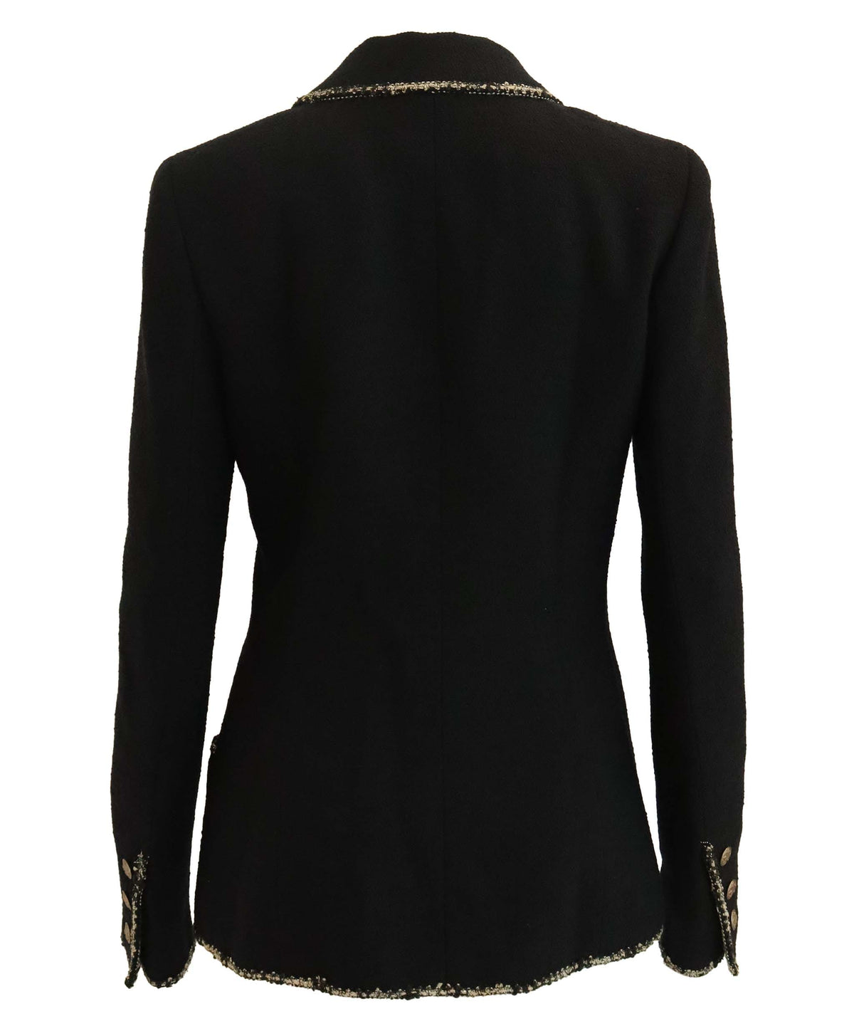 Luxury Promise CHANEL NAVY DWP JACKET 38 DXBS6648