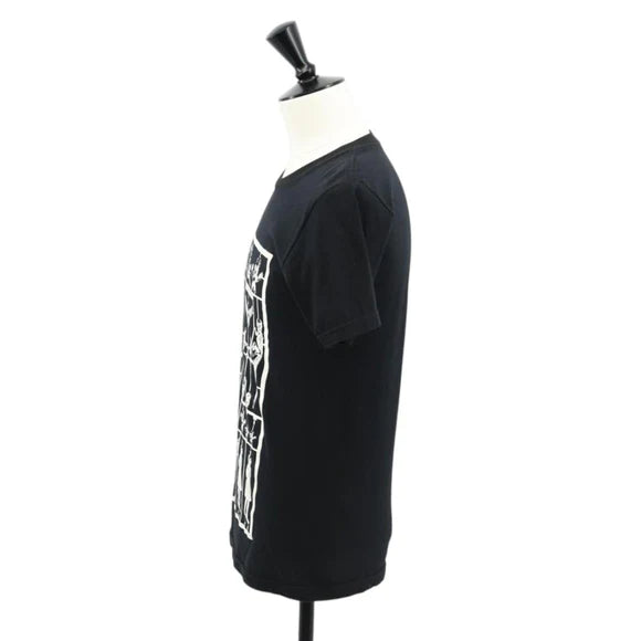 Luxury Promise Chrome Hearts FOTI Horseshoe Short sleeved T-shirt Cotton Black Auth 140400M 140400M