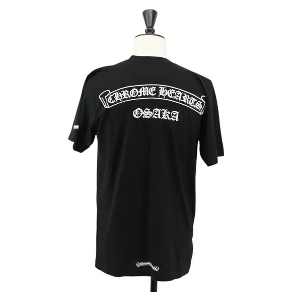 Luxury Promise Chrome Hearts TShirt Cotton Black Auth 136573M 136573M