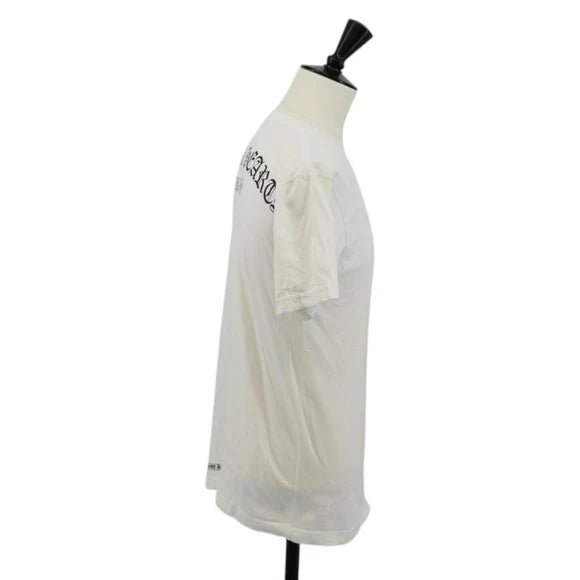 Luxury Promise Chrome Hearts TShirt Cotton White Auth 136574M 136574M