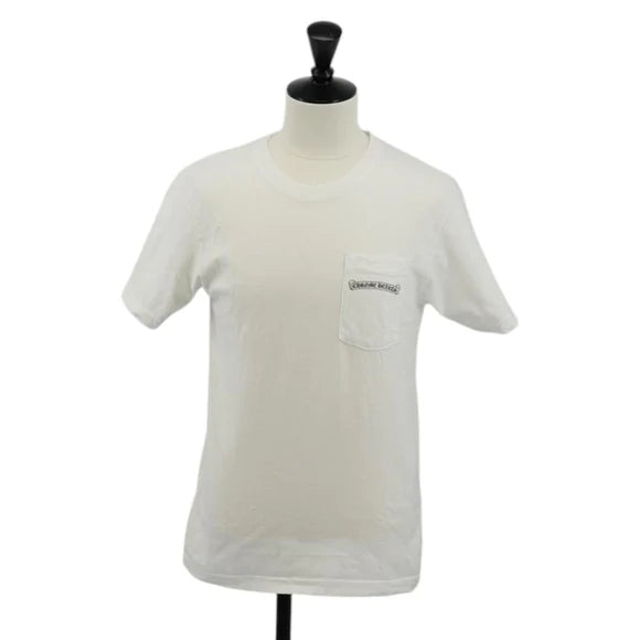 Luxury Promise Chrome Hearts TShirt Cotton White Auth 136574M 136574M