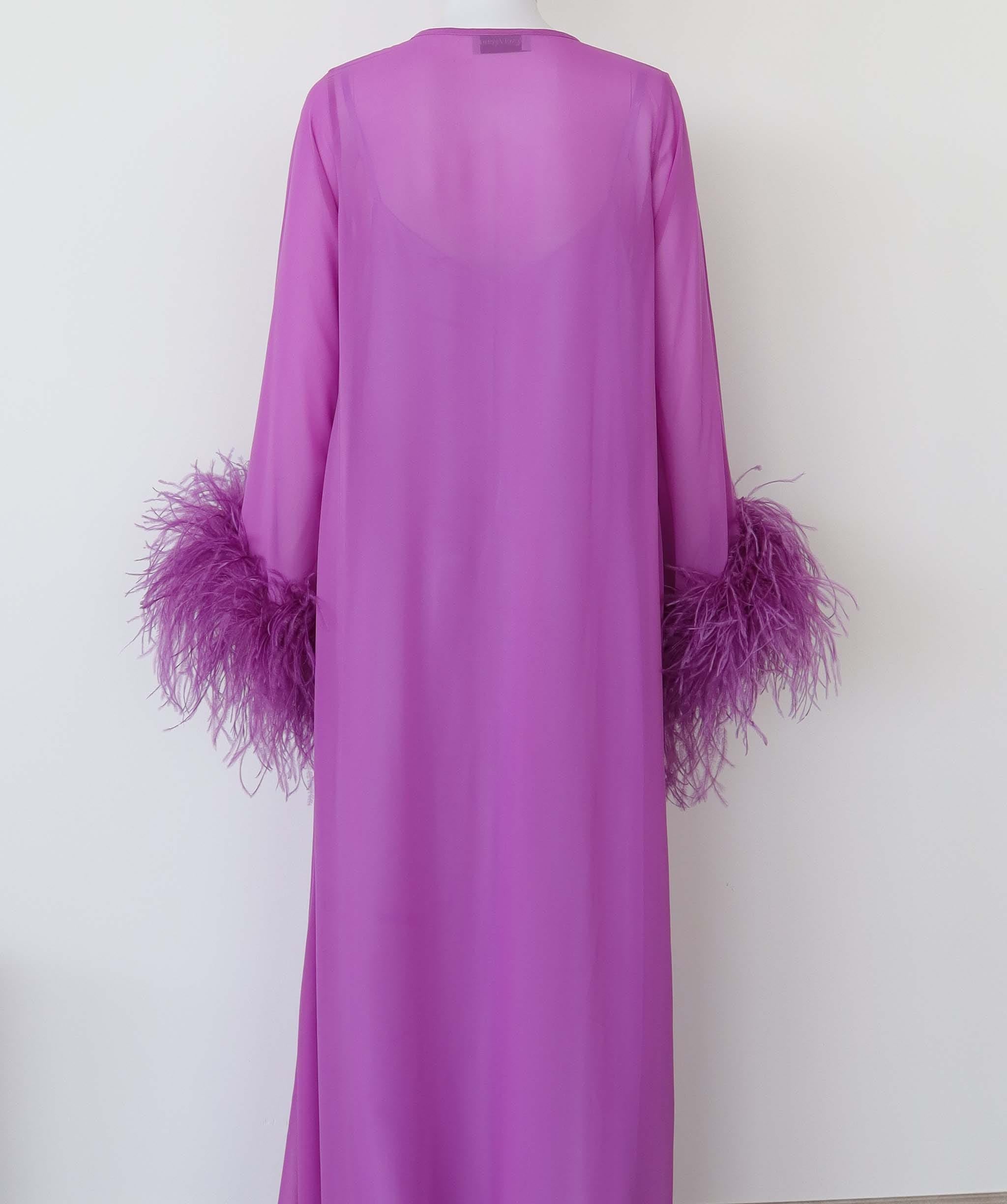 Luxury Promise Coco Feather Gripoix Button Dress TP041