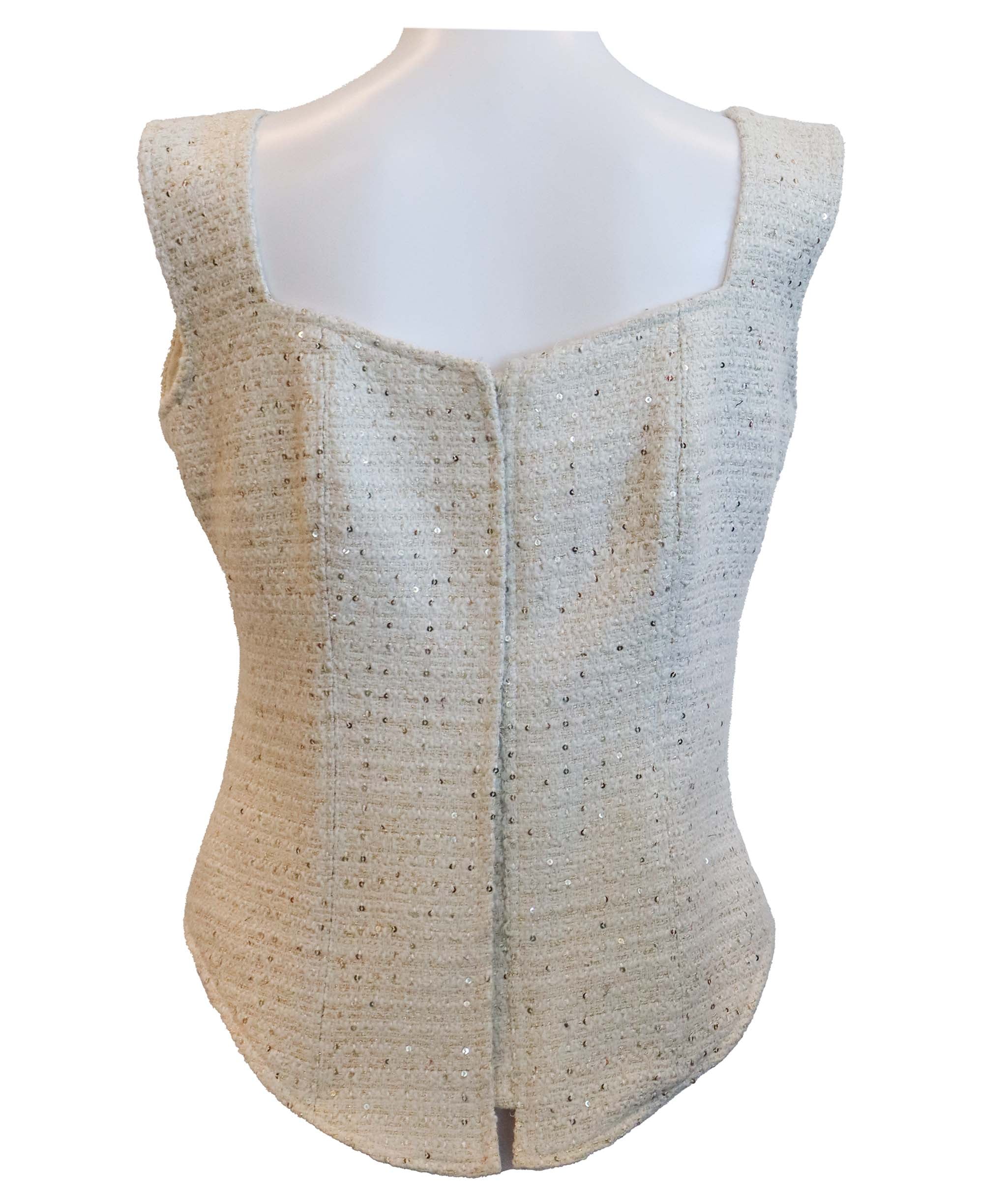 Luxury Promise Cream gold Amara corset  TP002