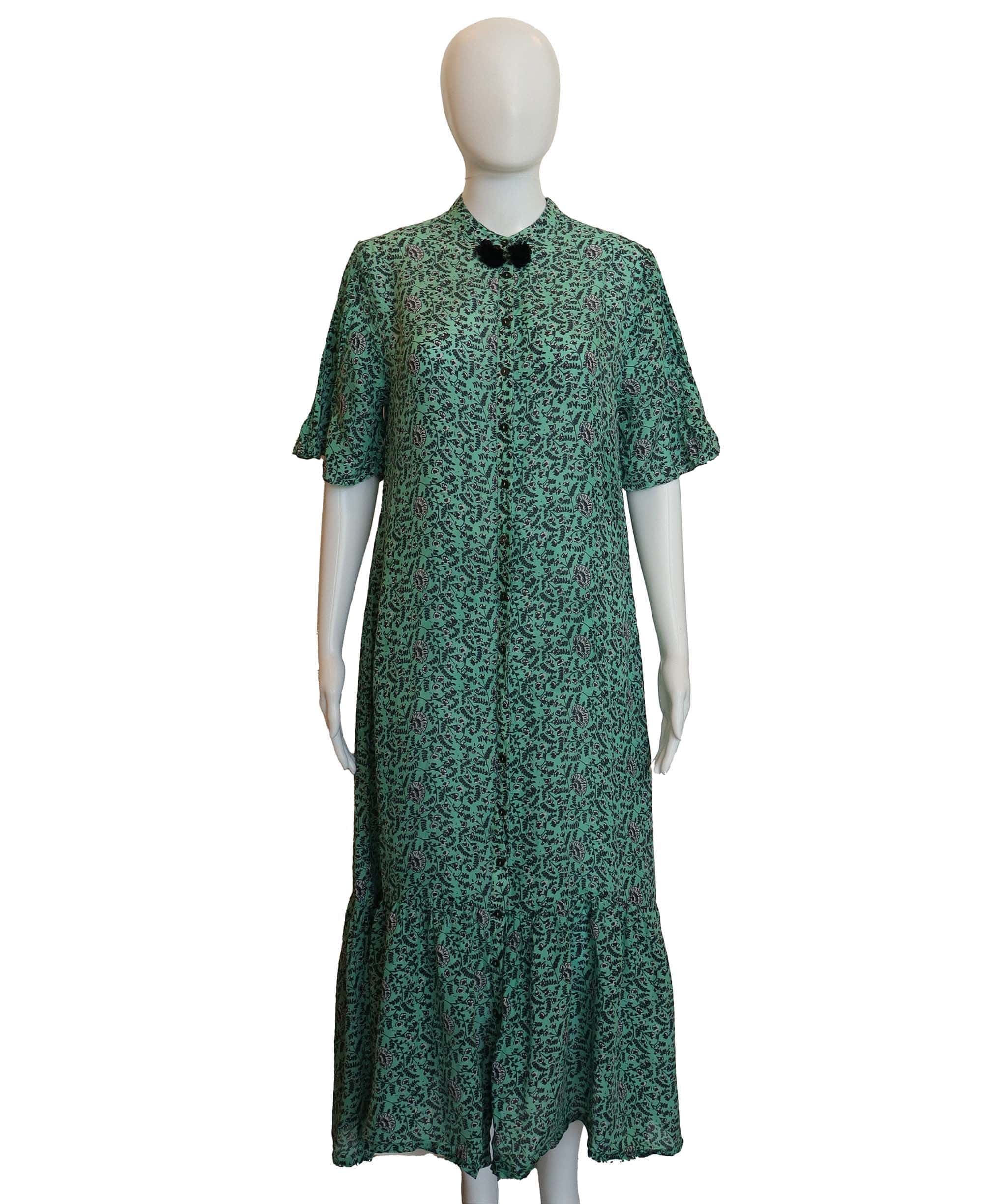 Luxury Promise Figue Green Dress AGC2711