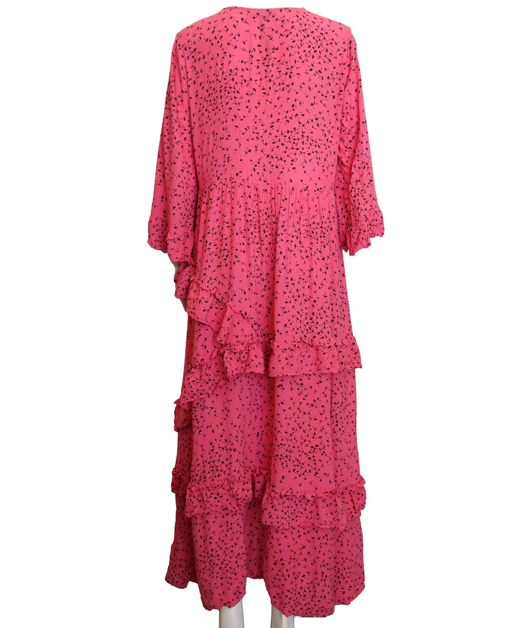 Luxury Promise Ganni Pink/Black Dress AGC2706