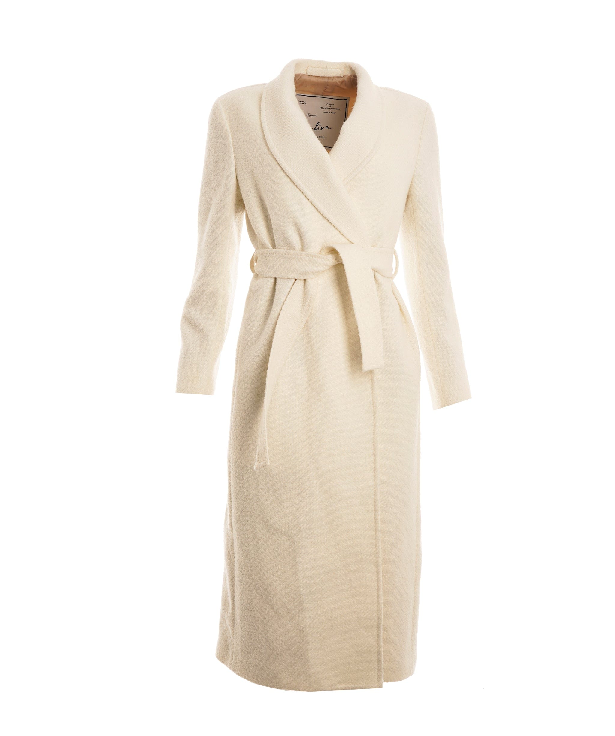 Luxury Promise Giulivia Cream Robe Style Coat  ALC3011