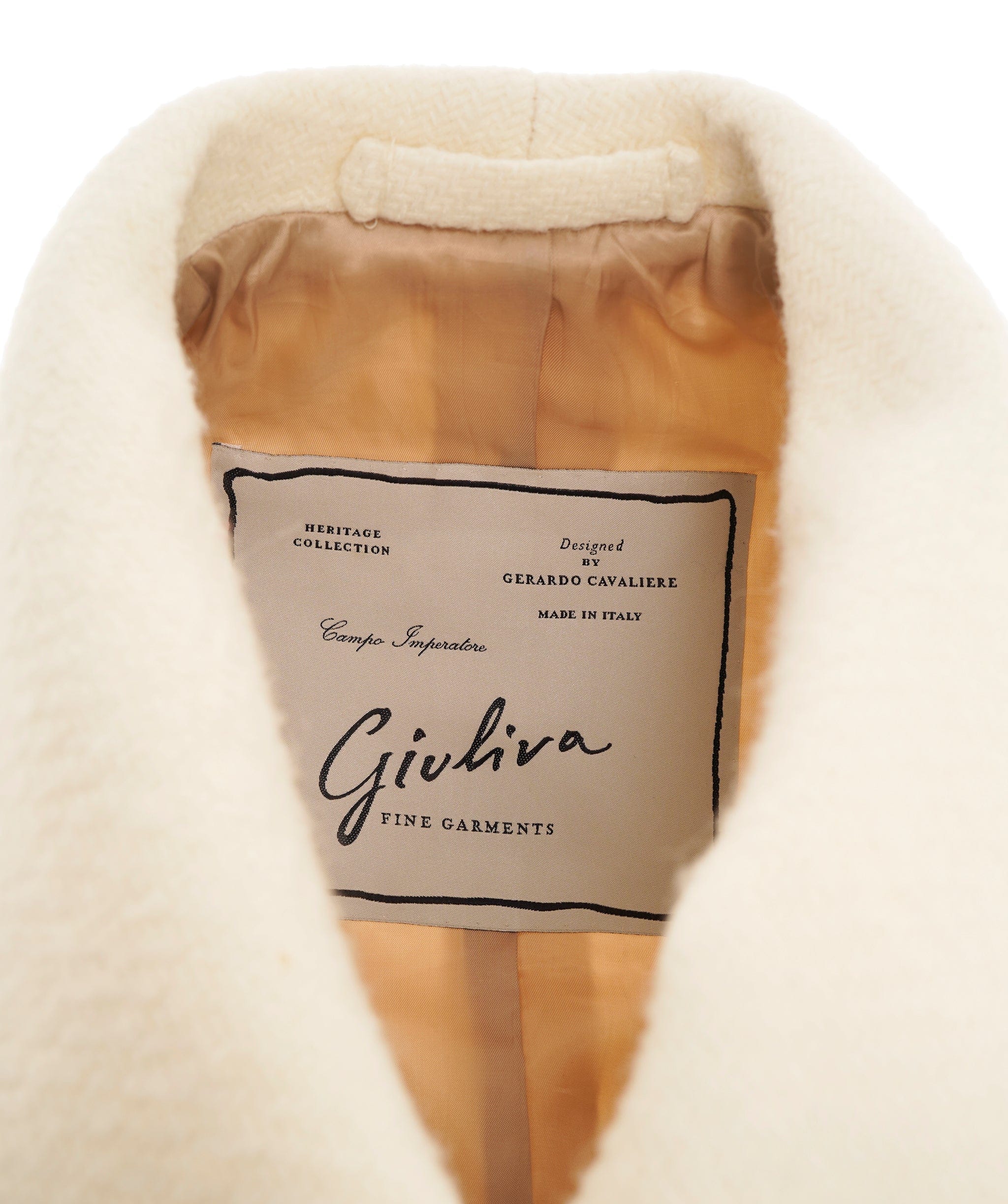 Luxury Promise Giulivia Cream Robe Style Coat  ALC3011