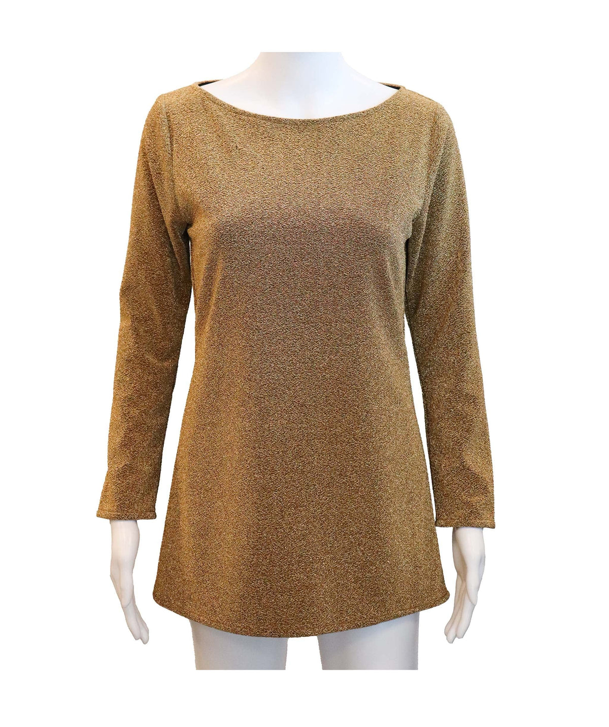 Gold Trophy wife top DXBS6740