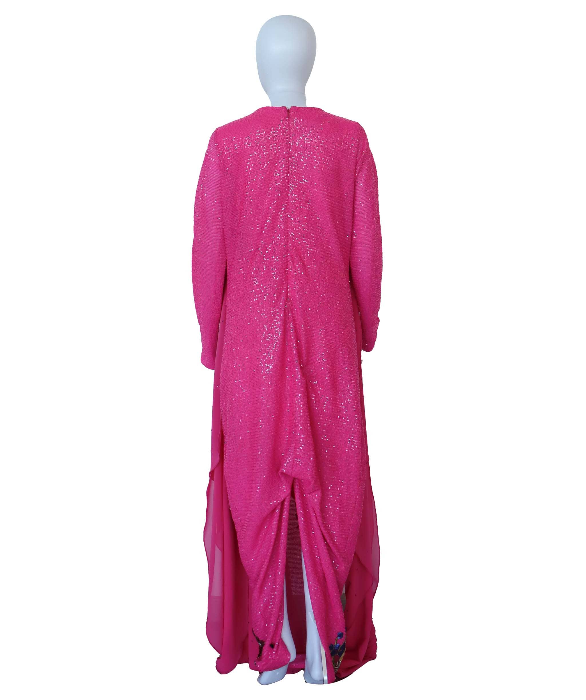 Luxury Promise GRACE DRESS BLOSSOM BLOOM WITH CHIFFON SCARF ASC7250