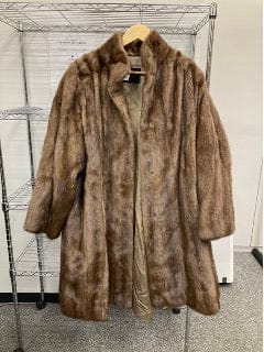 Luxury Promise Half Coat Brown 9926A280167 B0214TB4W3